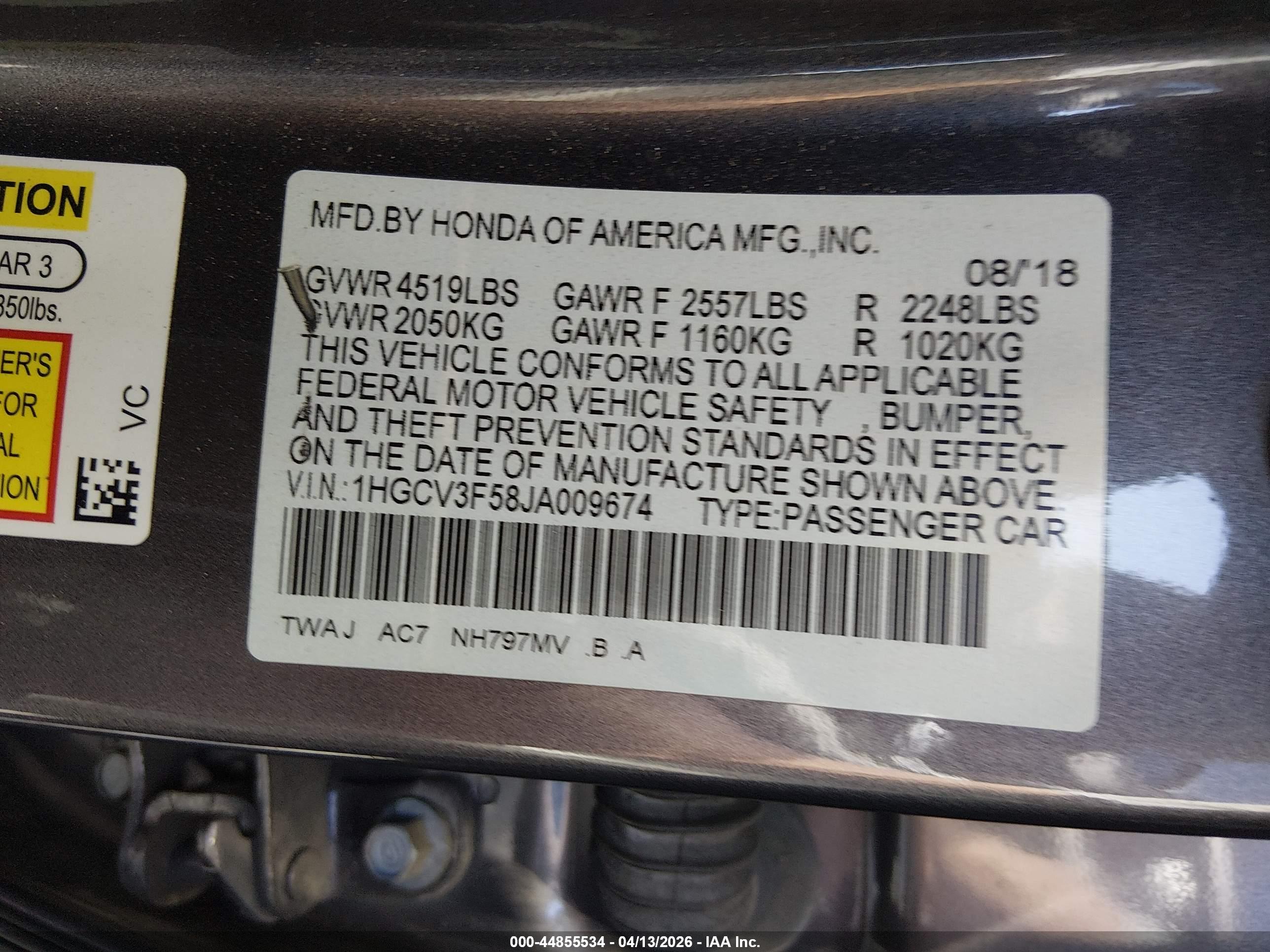 HONDA ACCORD image 9