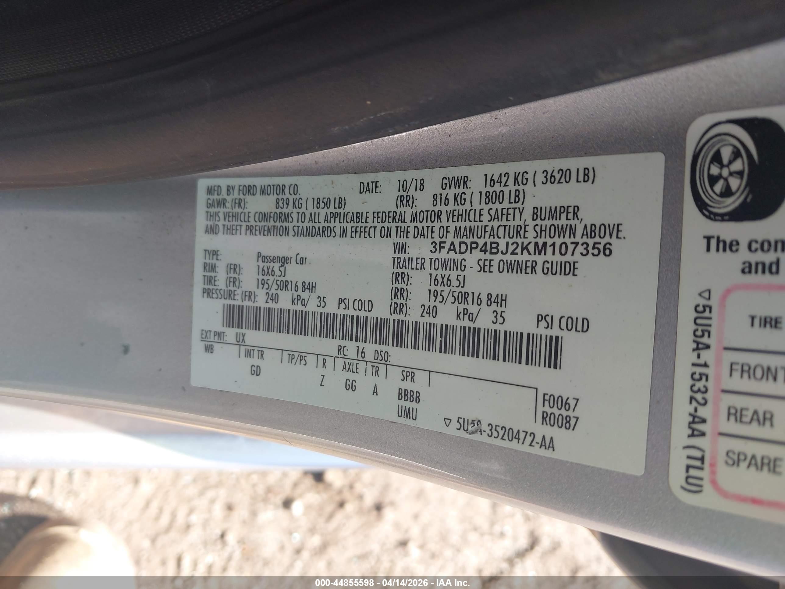 FORD FIESTA image 9