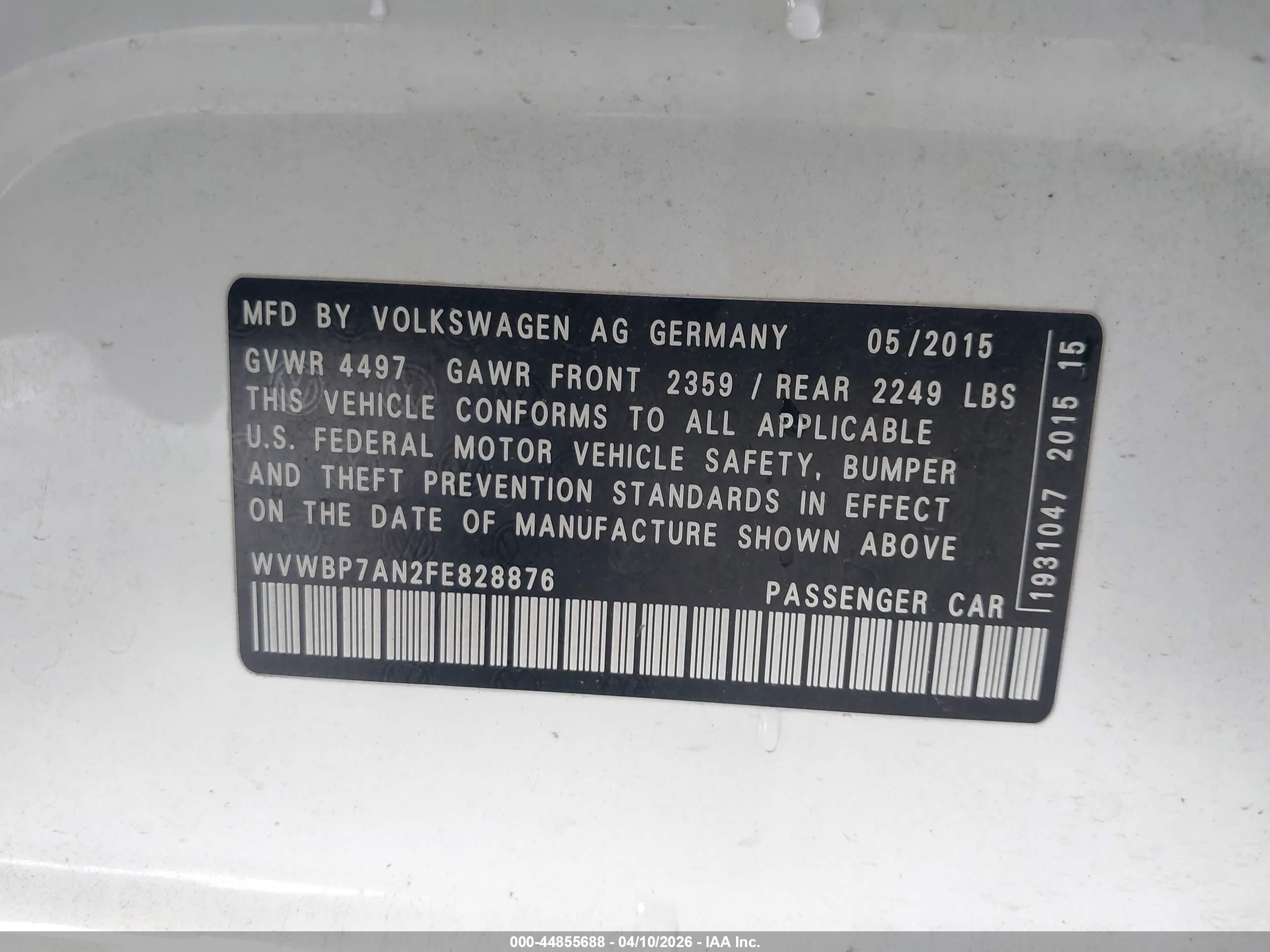 VOLKSWAGEN CC image 9