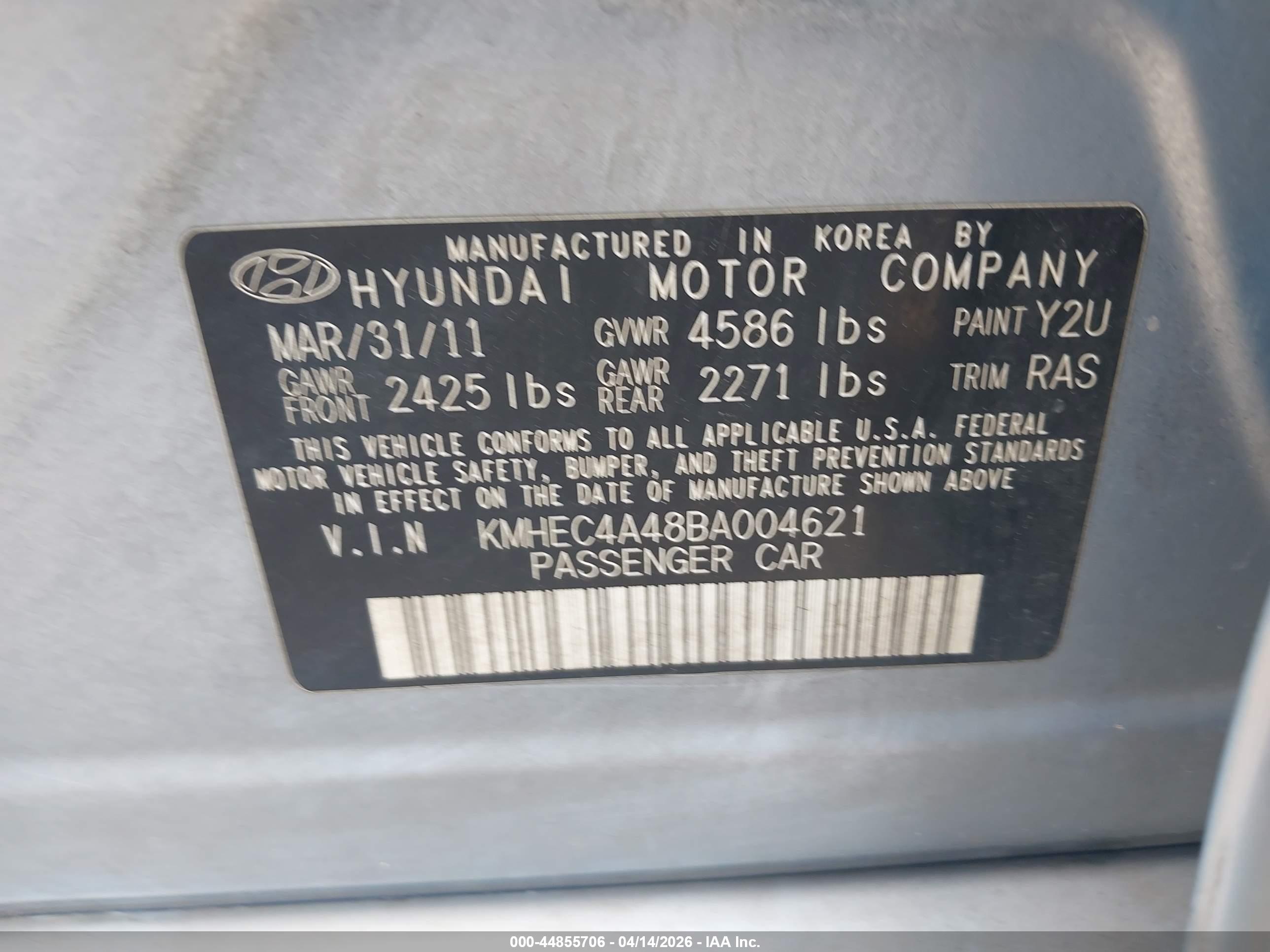 HYUNDAI SONATA image 9