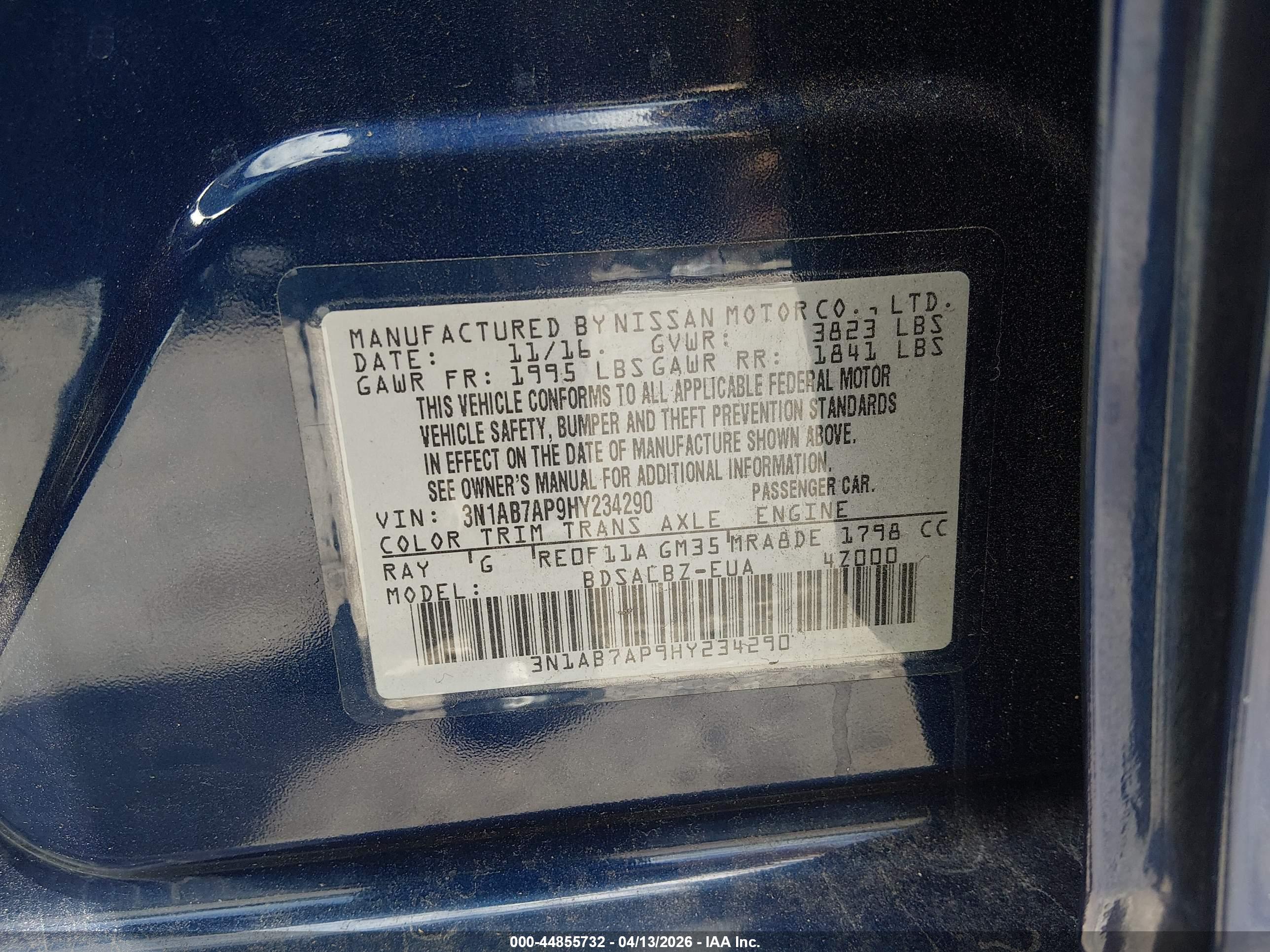 NISSAN SENTRA image 9