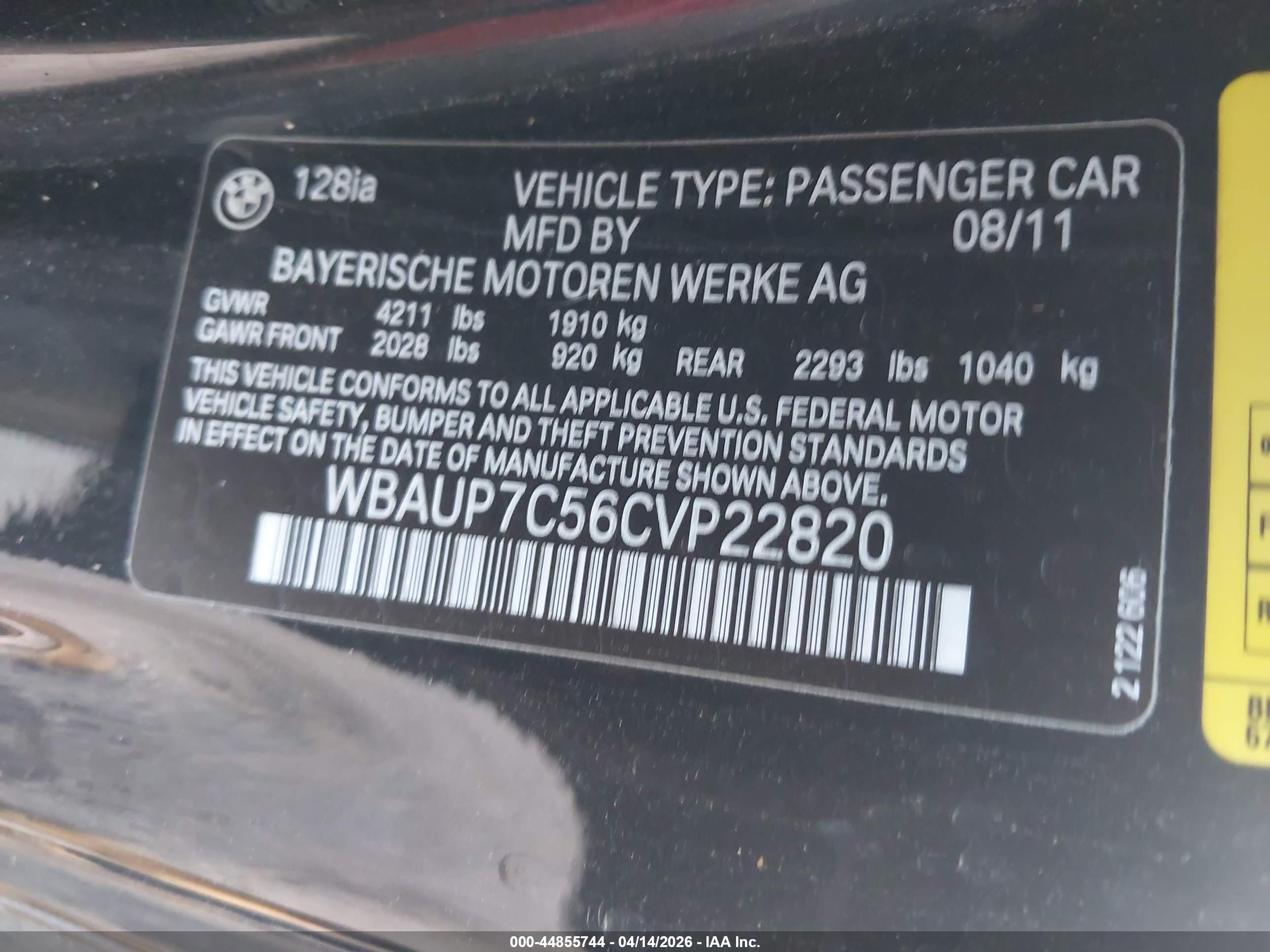 BMW 128I image 9