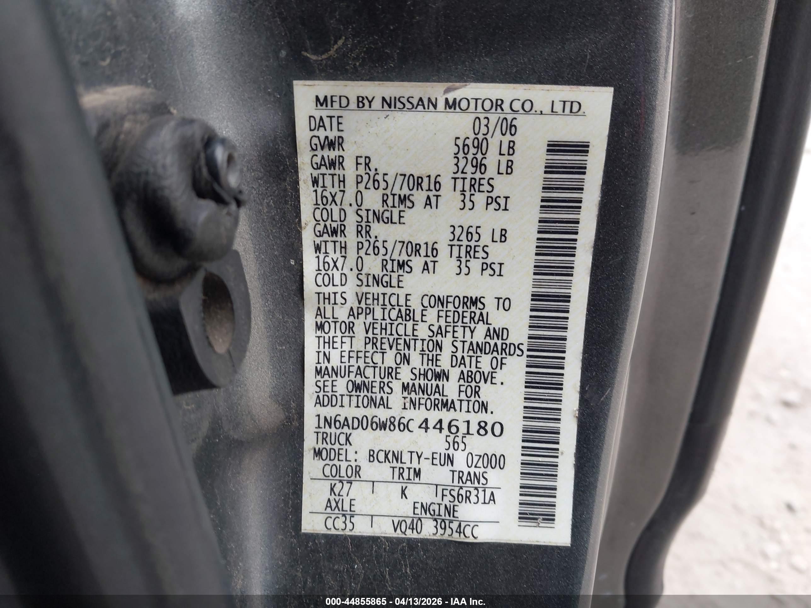 NISSAN FRONTIER image 9