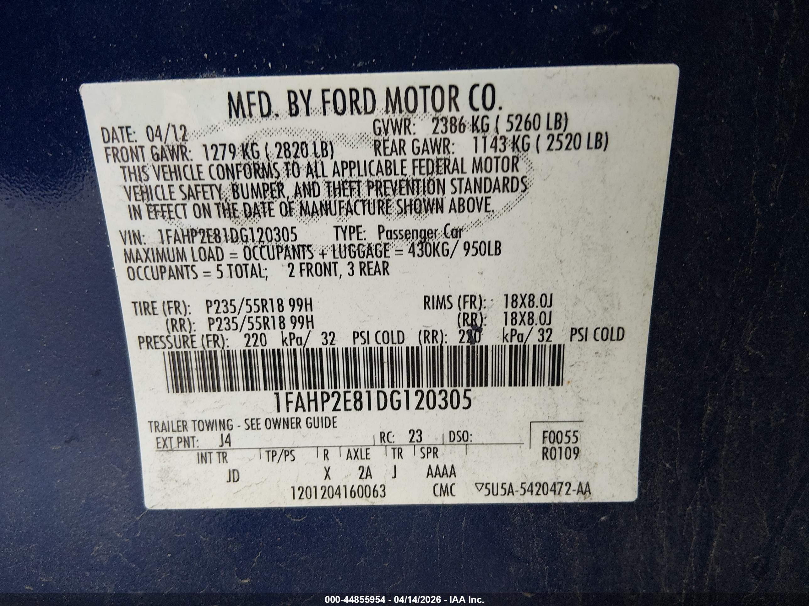 FORD TAURUS image 9
