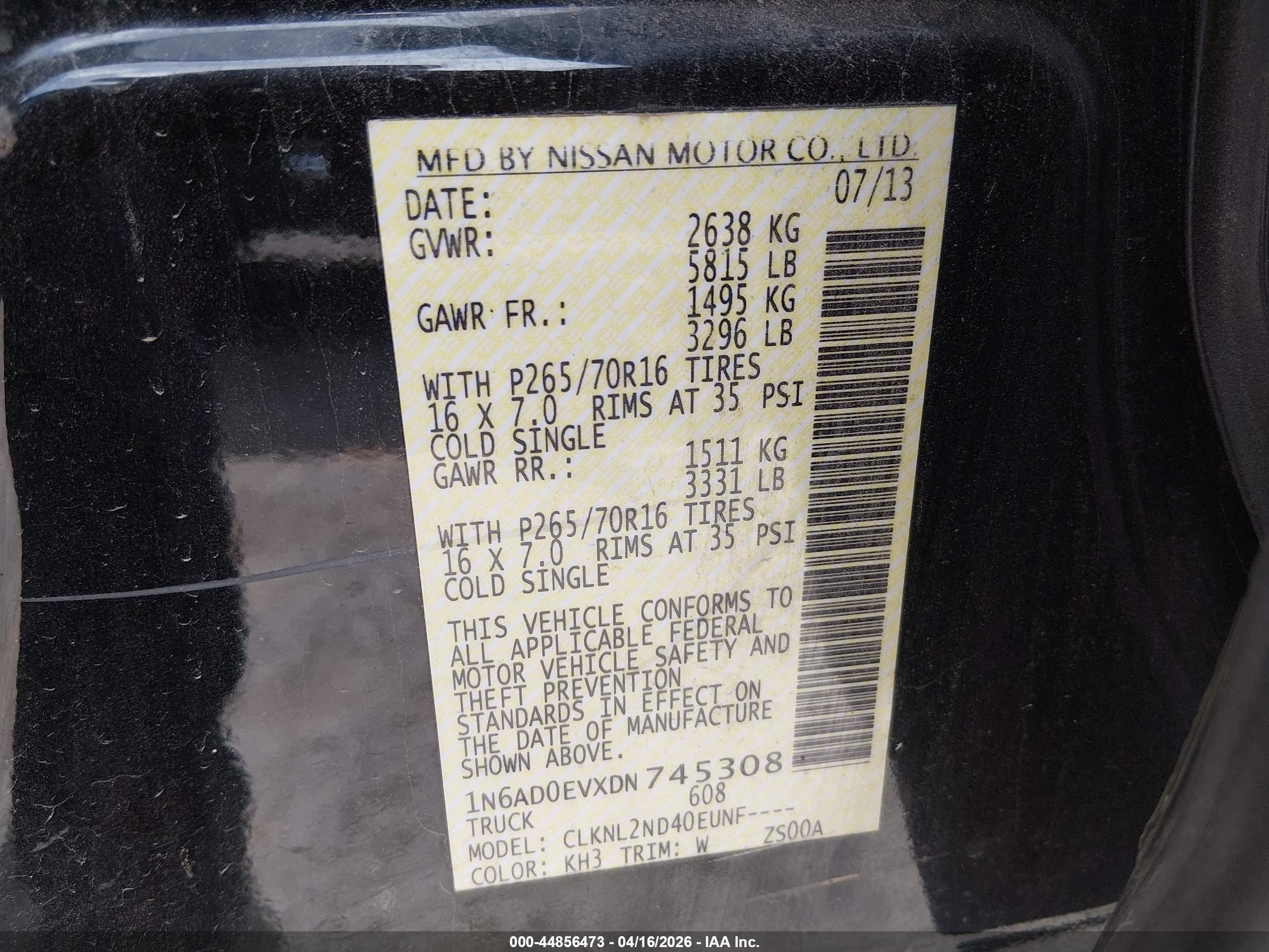 NISSAN FRONTIER image 9