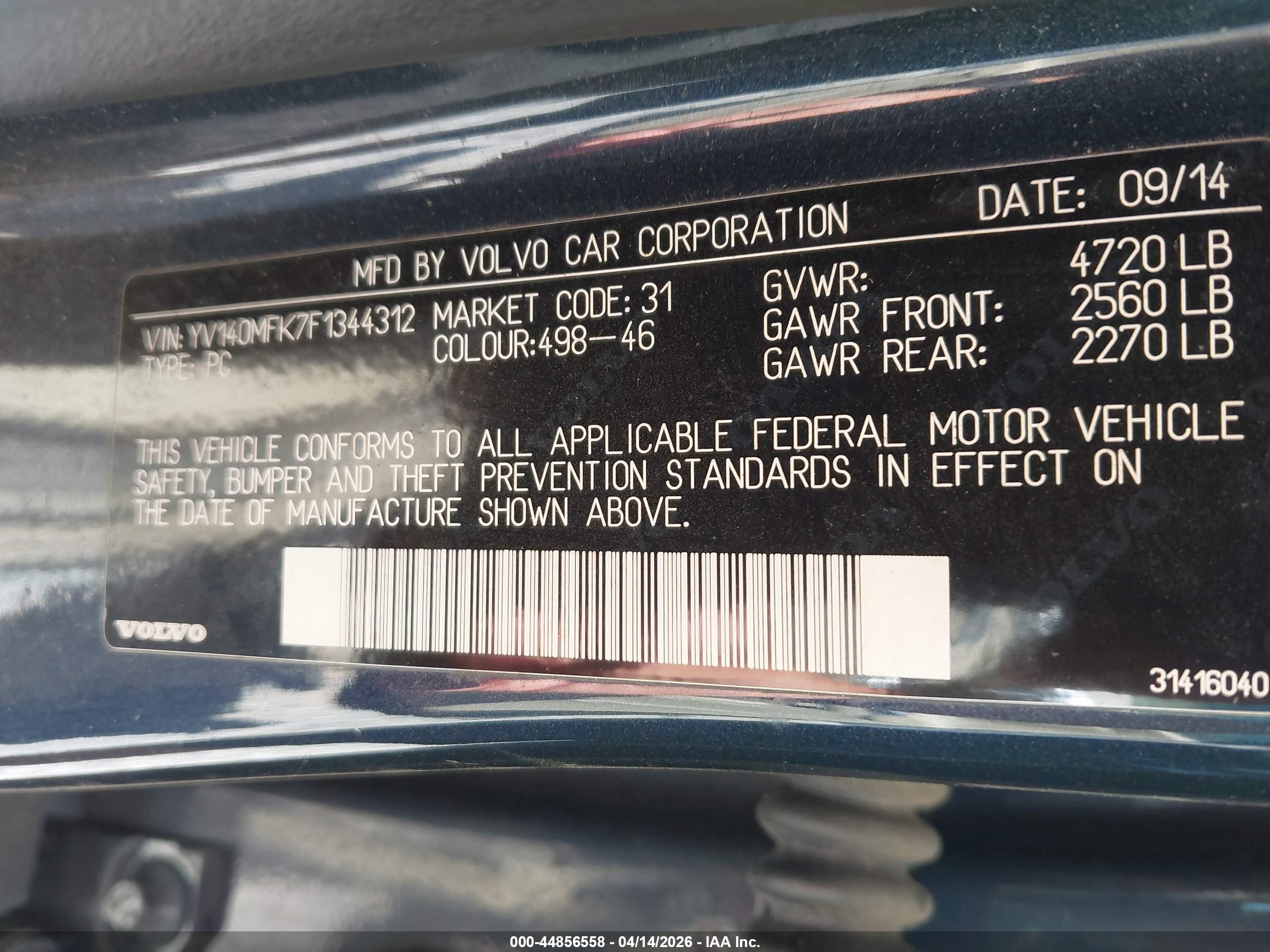 VOLVO S60 image 9