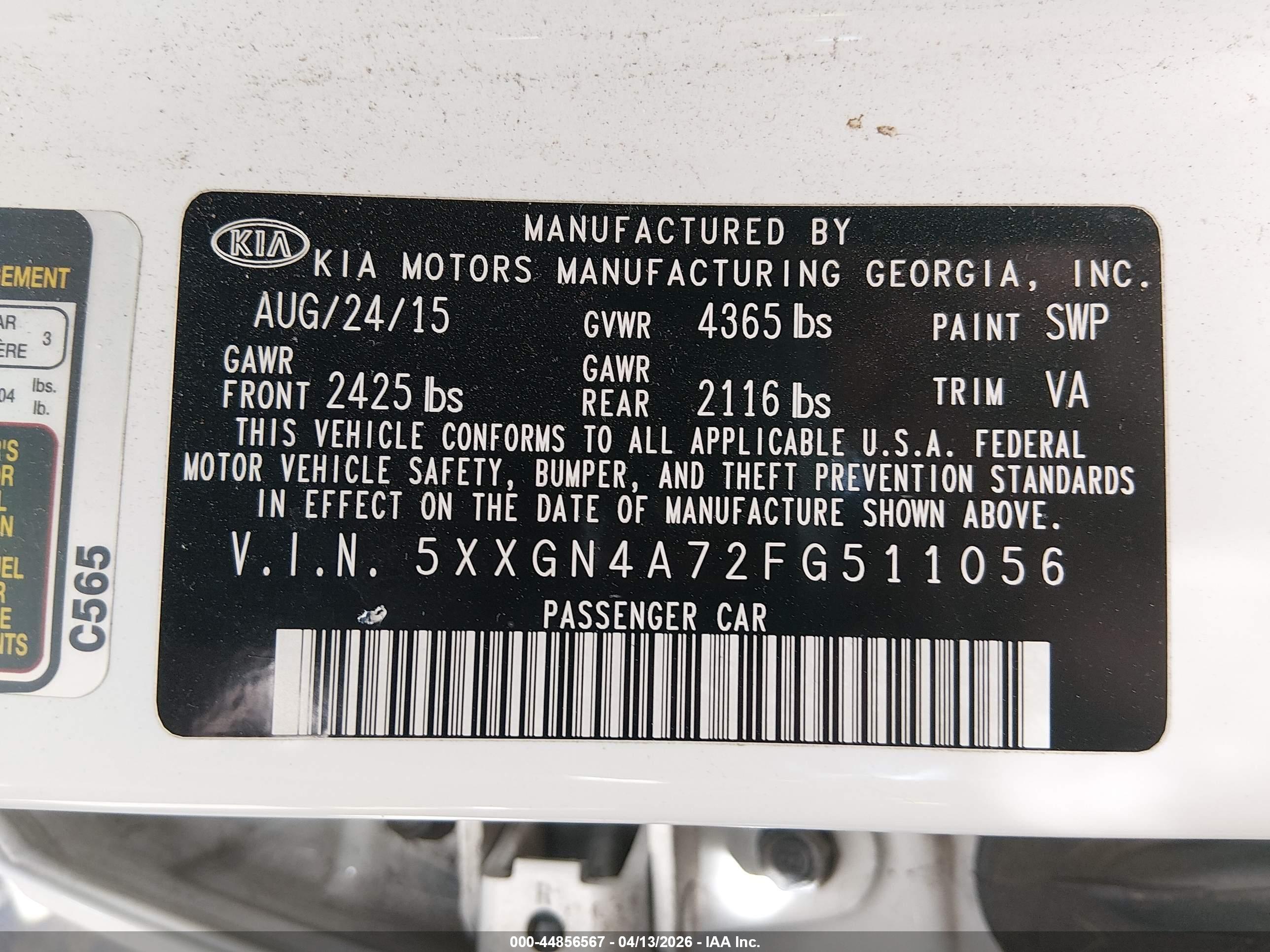 KIA OPTIMA image 9