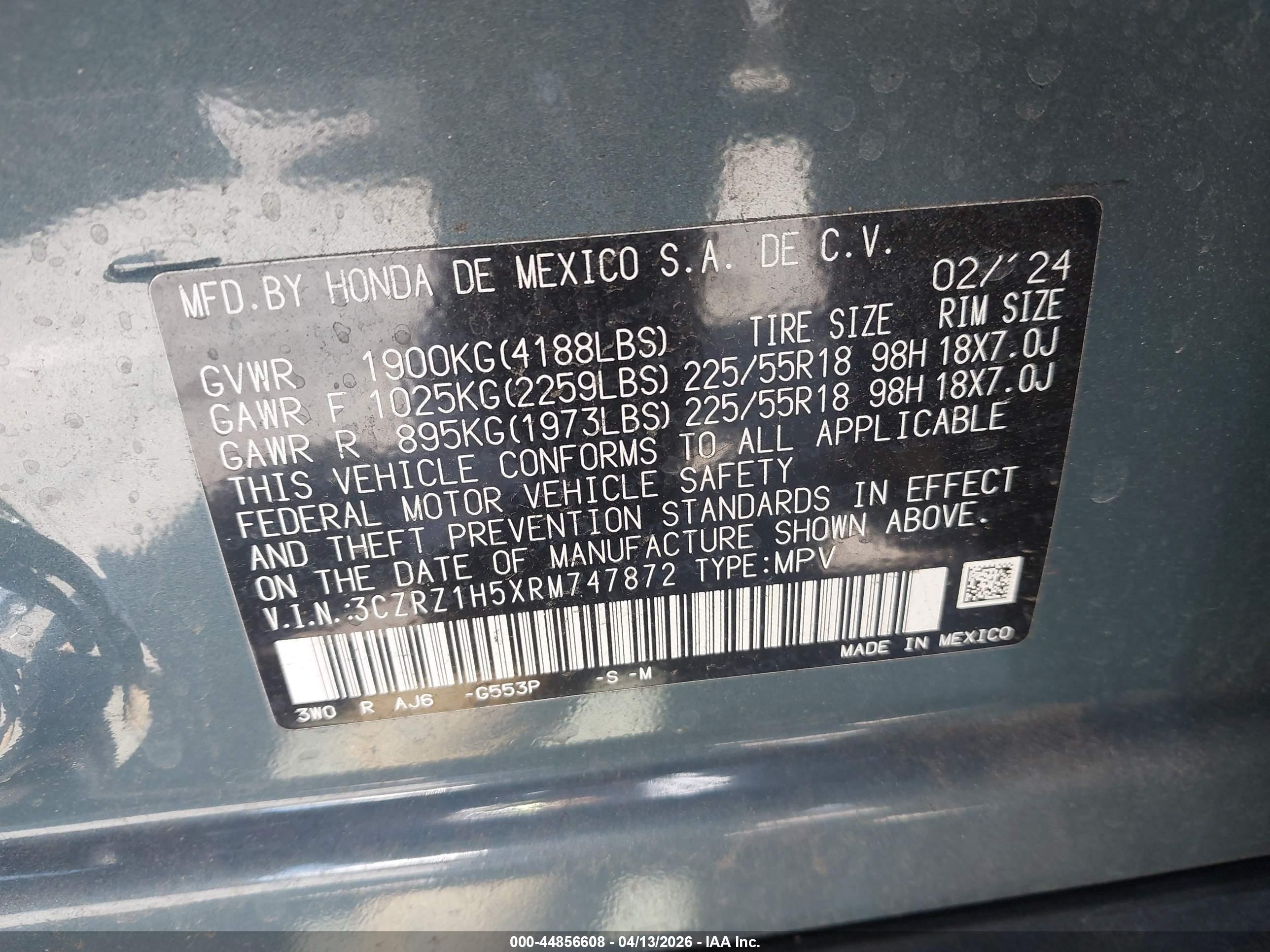 HONDA HR-V image 9