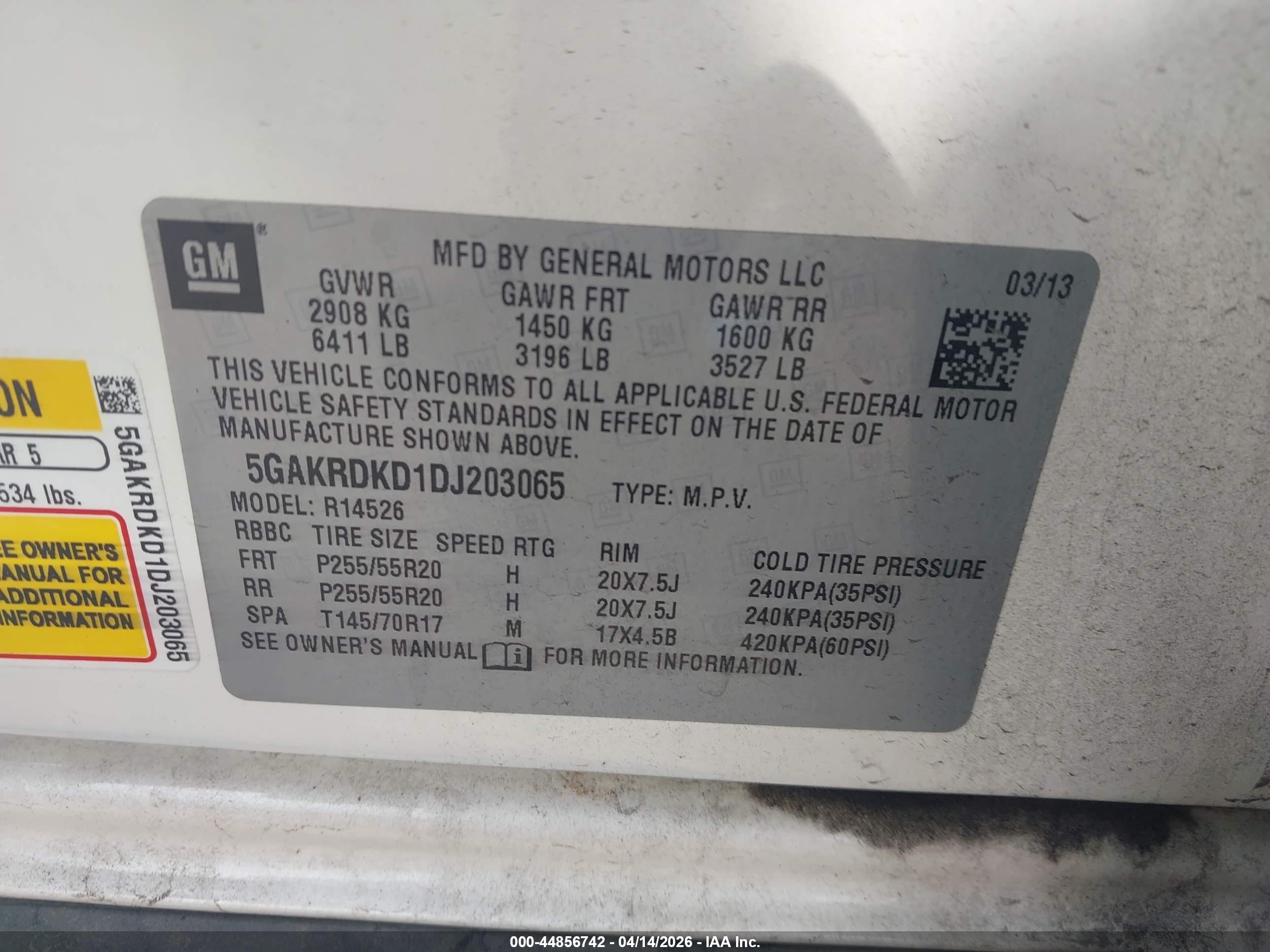 BUICK ENCLAVE image 9