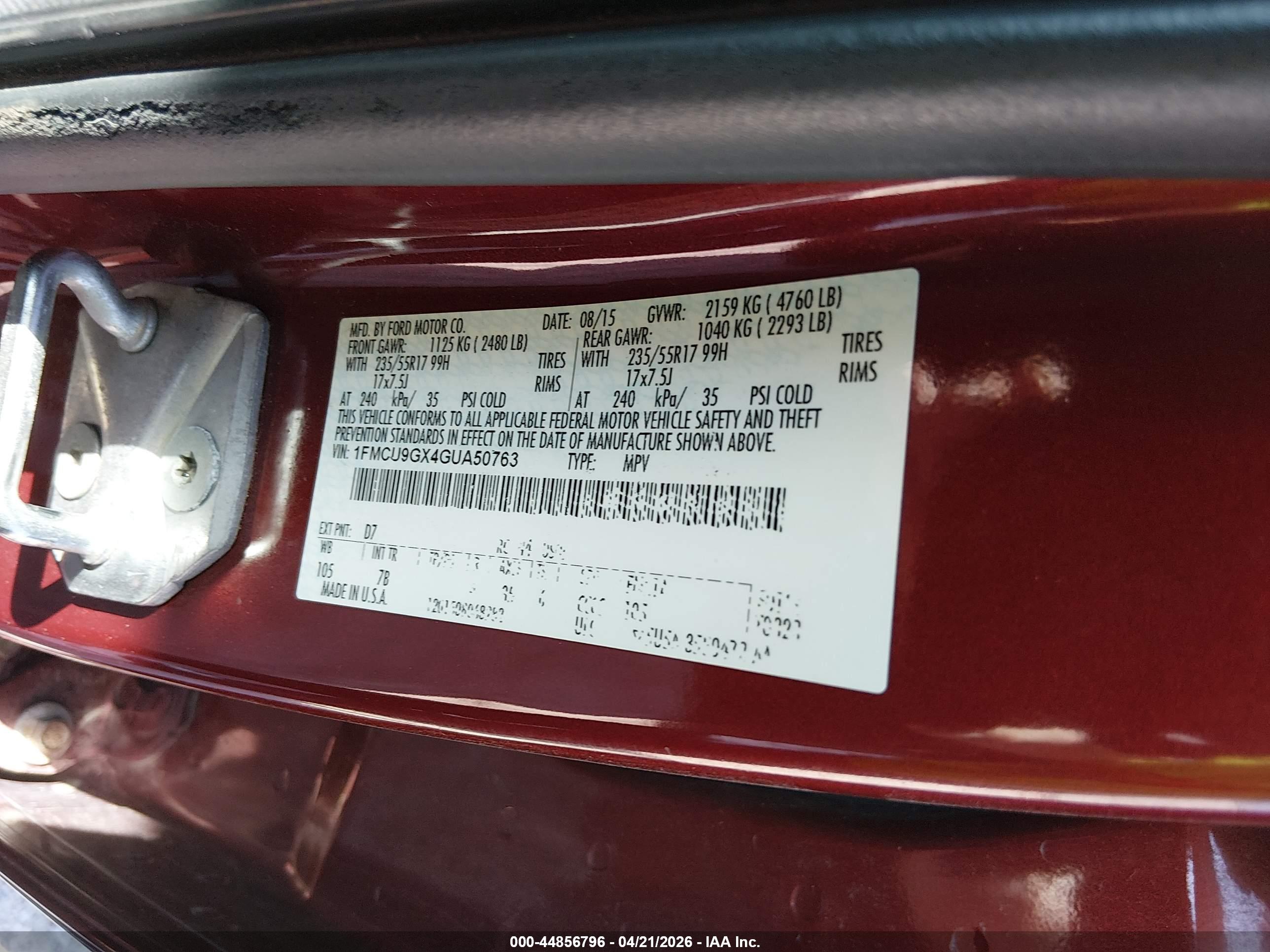 FORD ESCAPE image 9