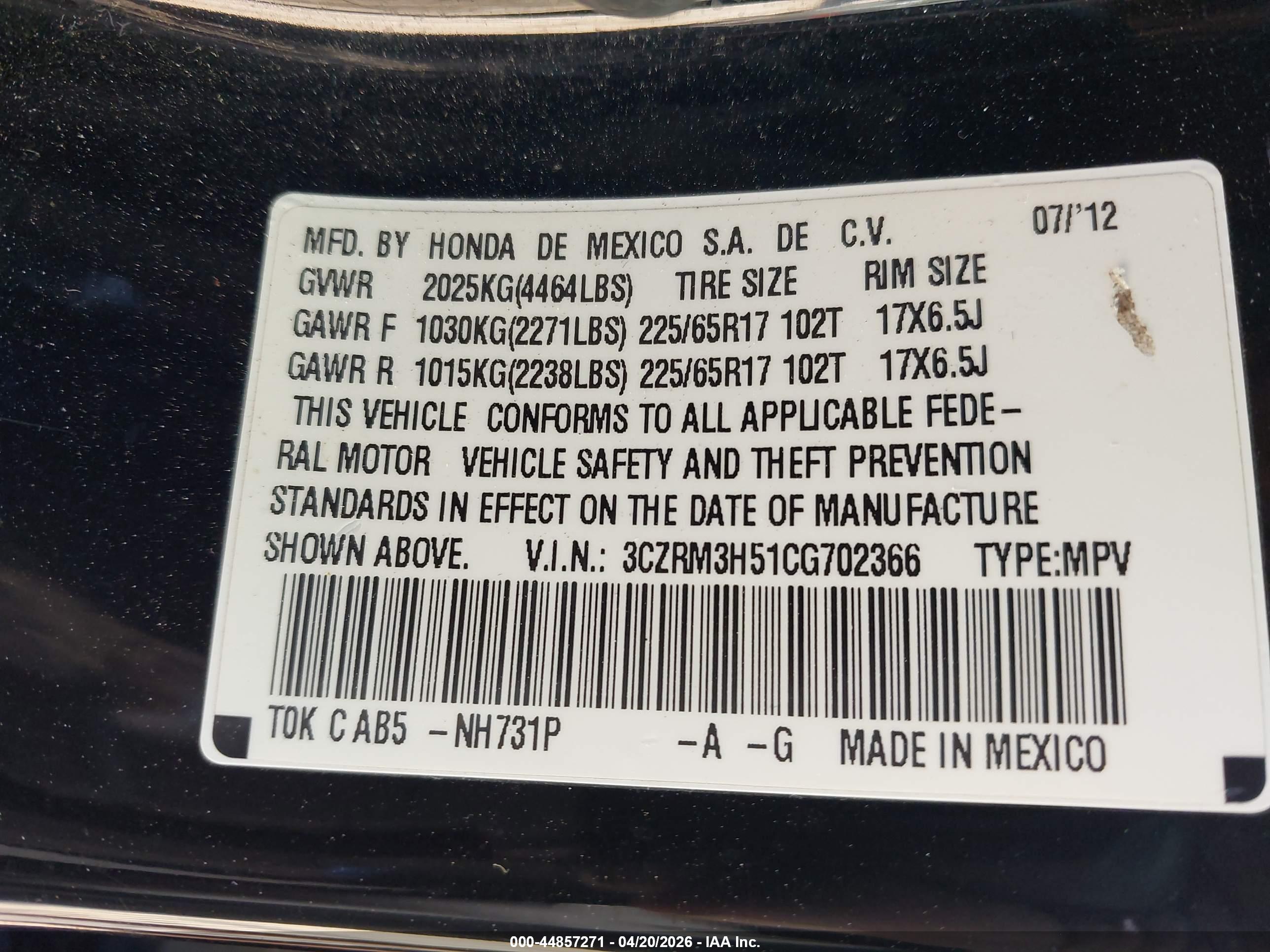 HONDA CR-V image 9