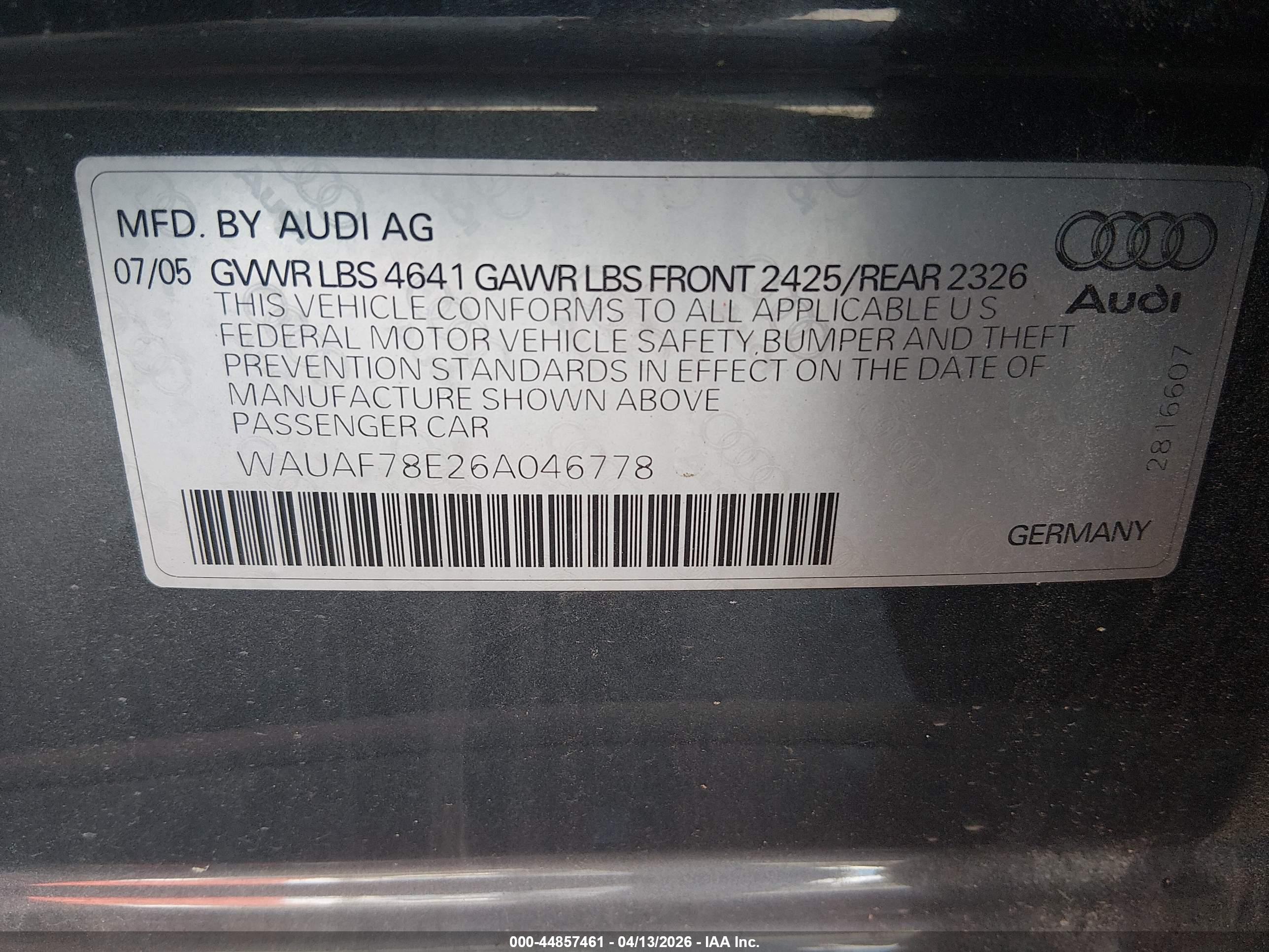 AUDI A4 image 9