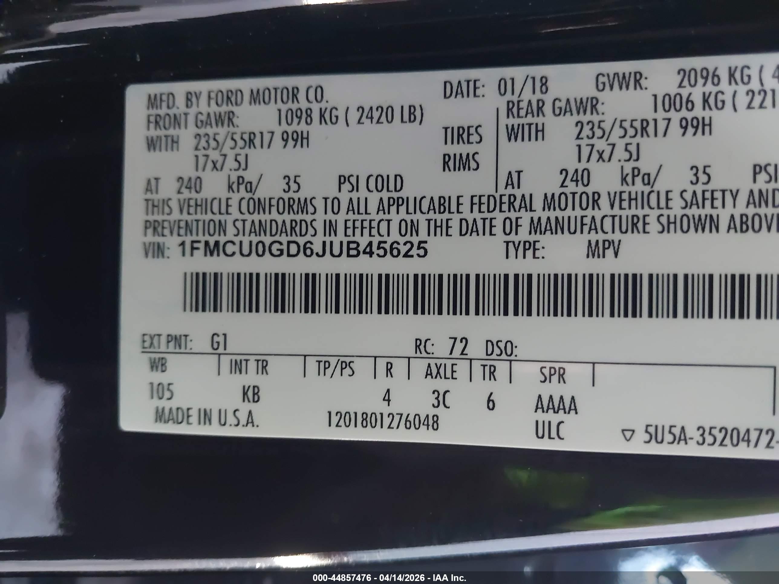 FORD ESCAPE image 9