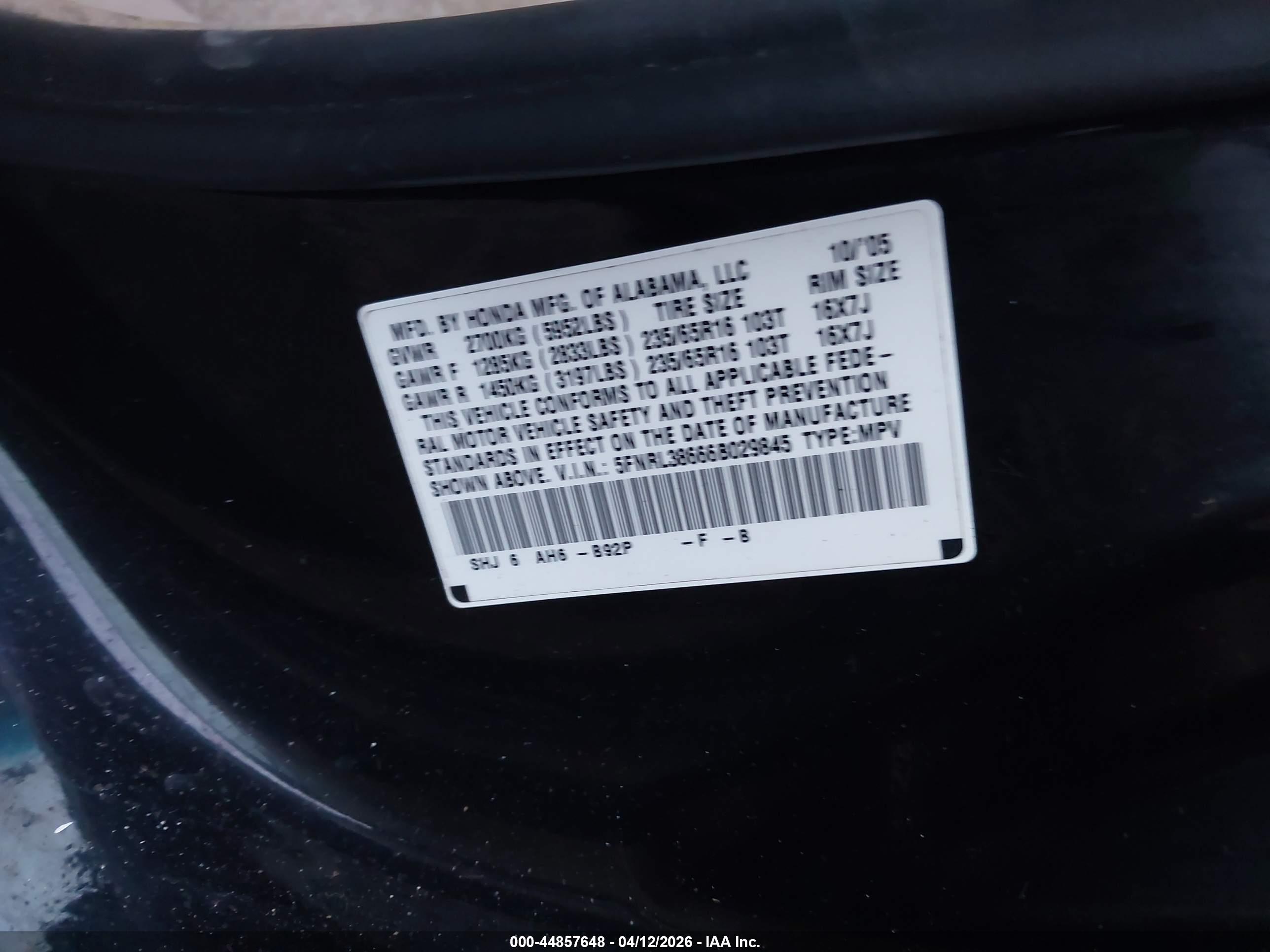 HONDA ODYSSEY image 9