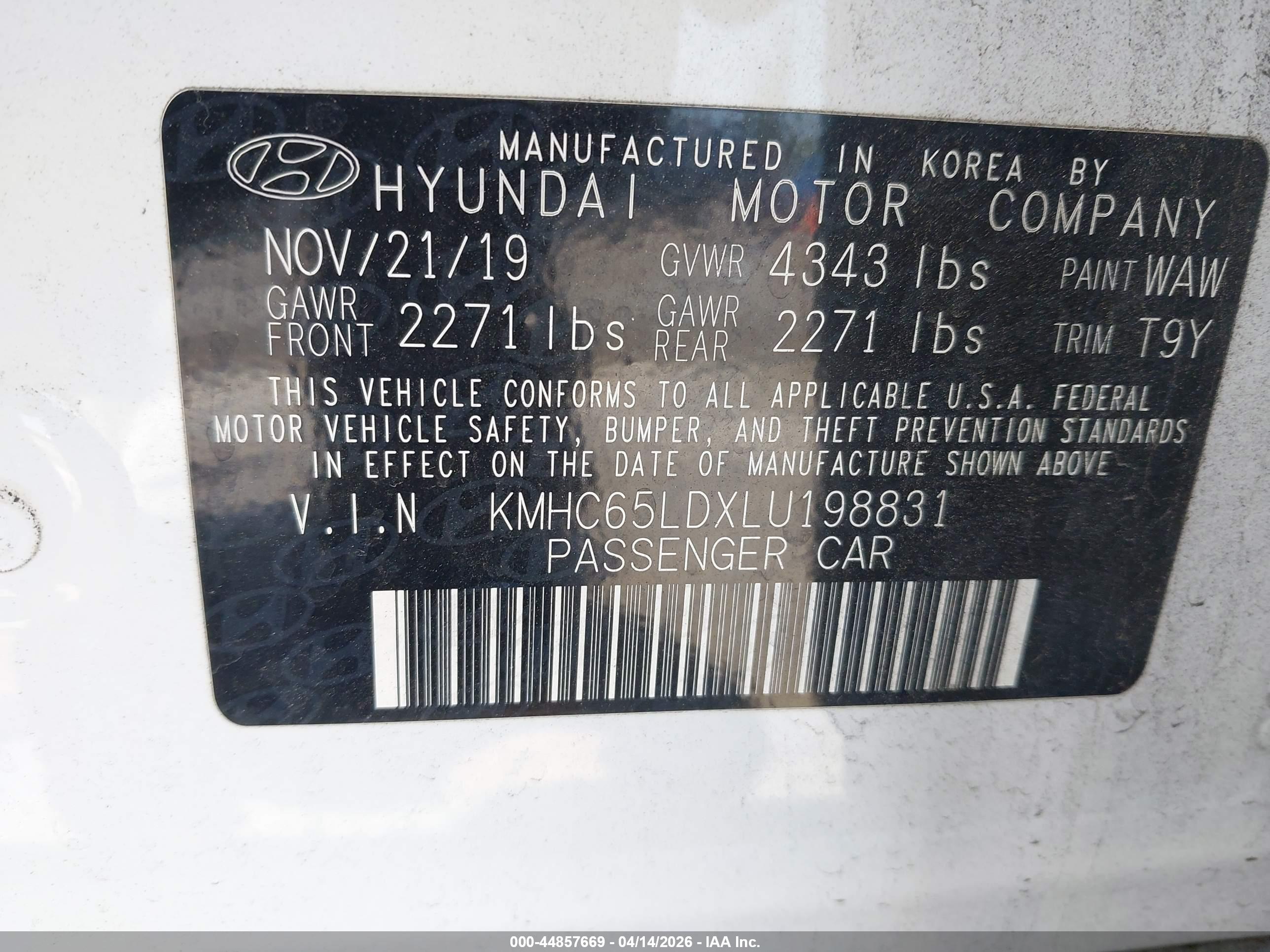 HYUNDAI IONIQ image 9