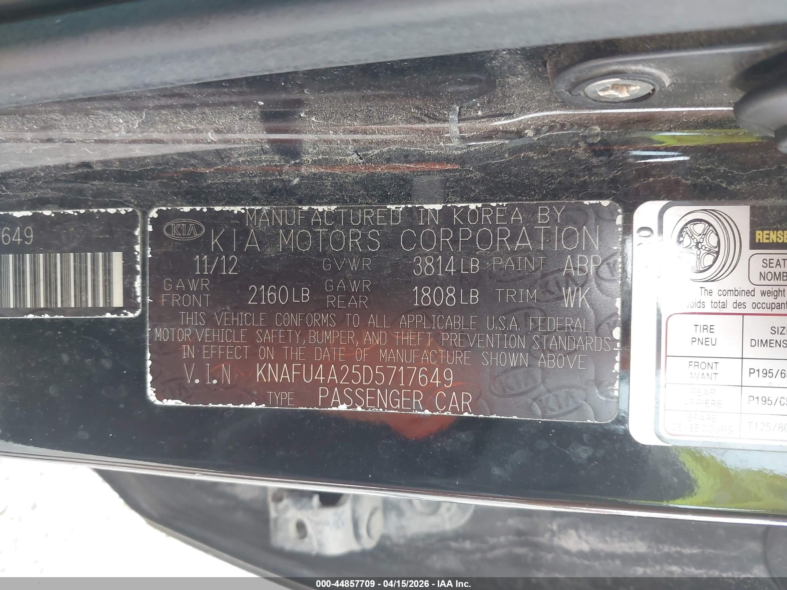 KIA FORTE image 9