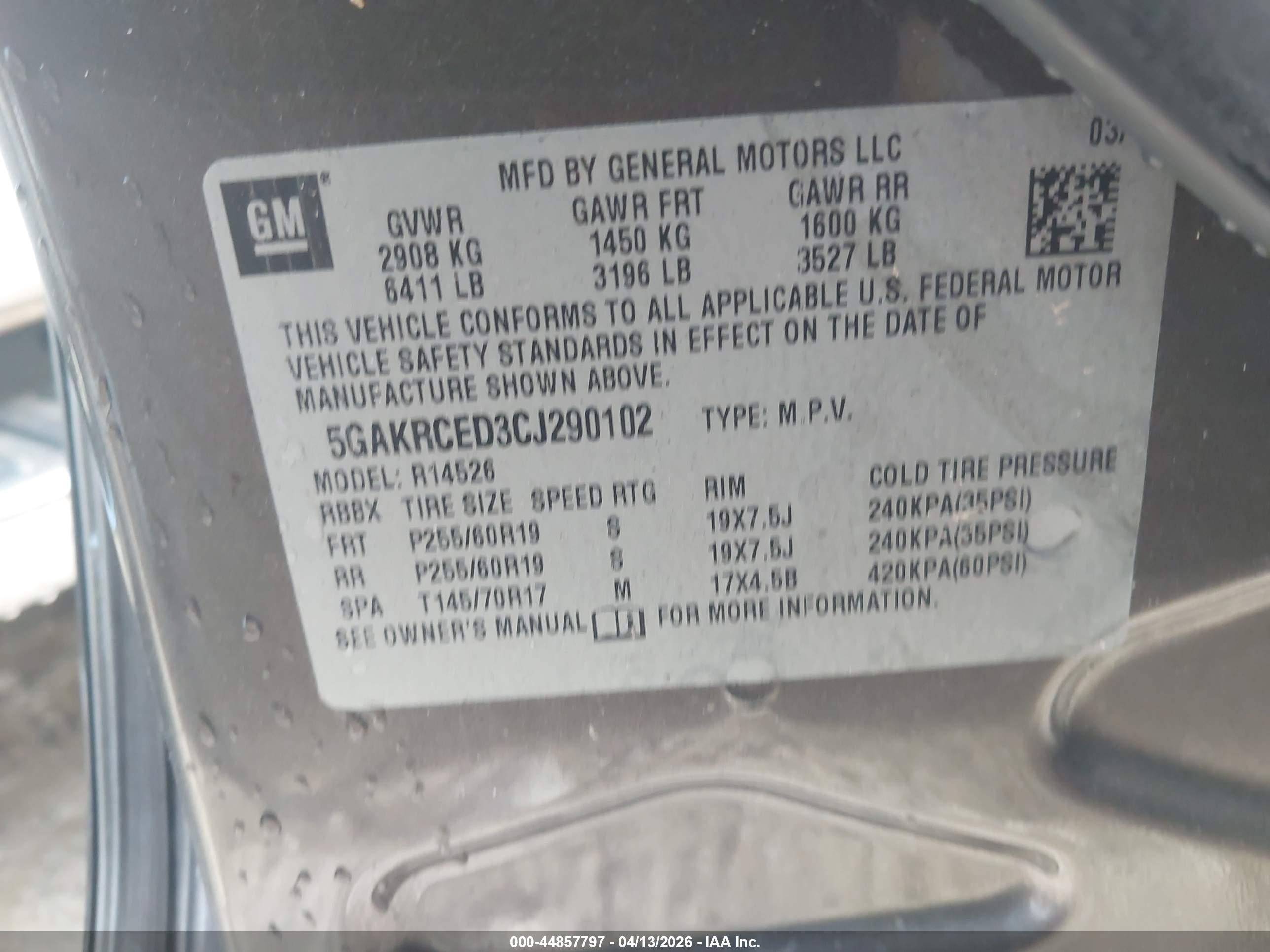 BUICK ENCLAVE image 9