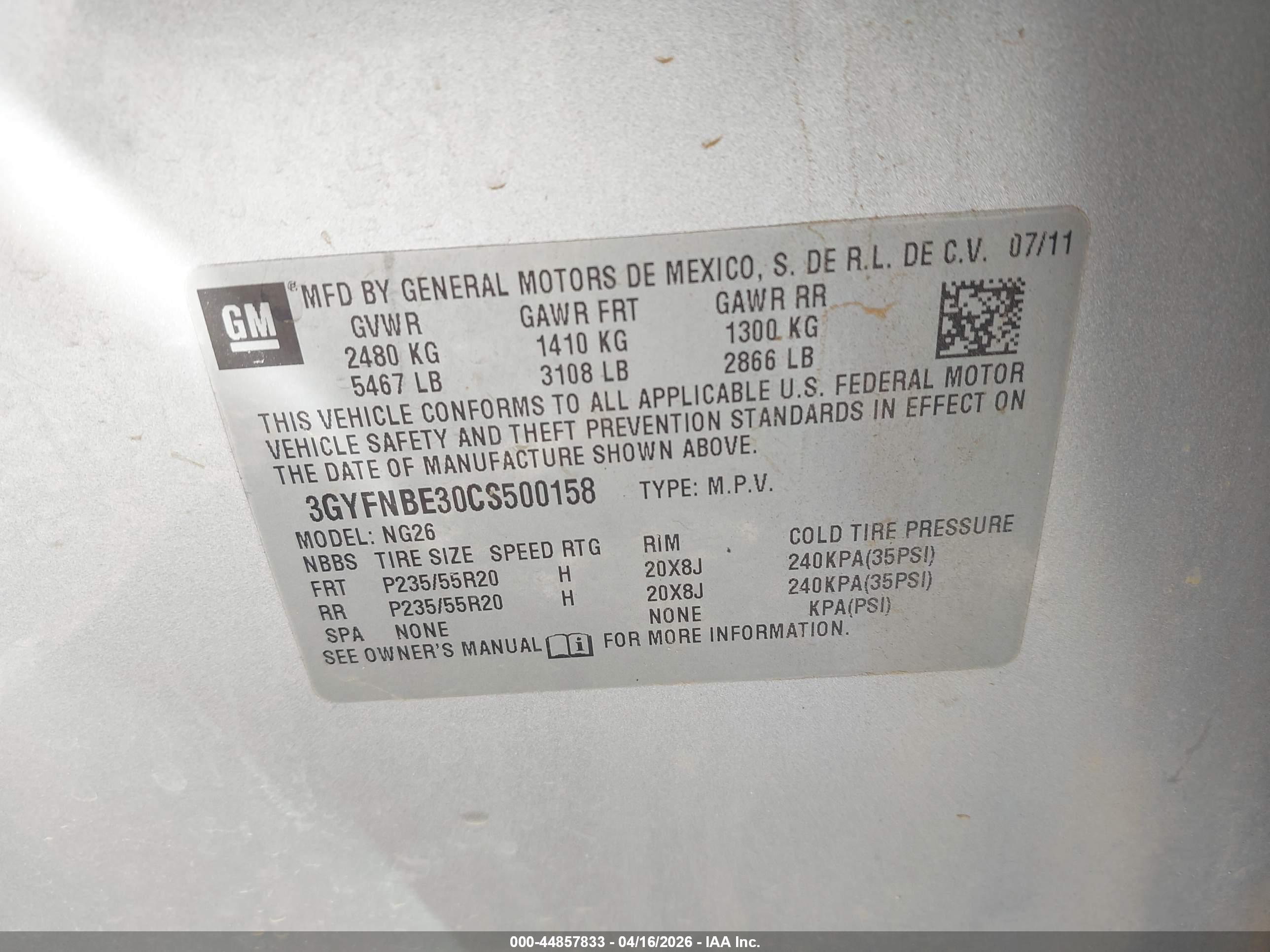 CADILLAC SRX image 9