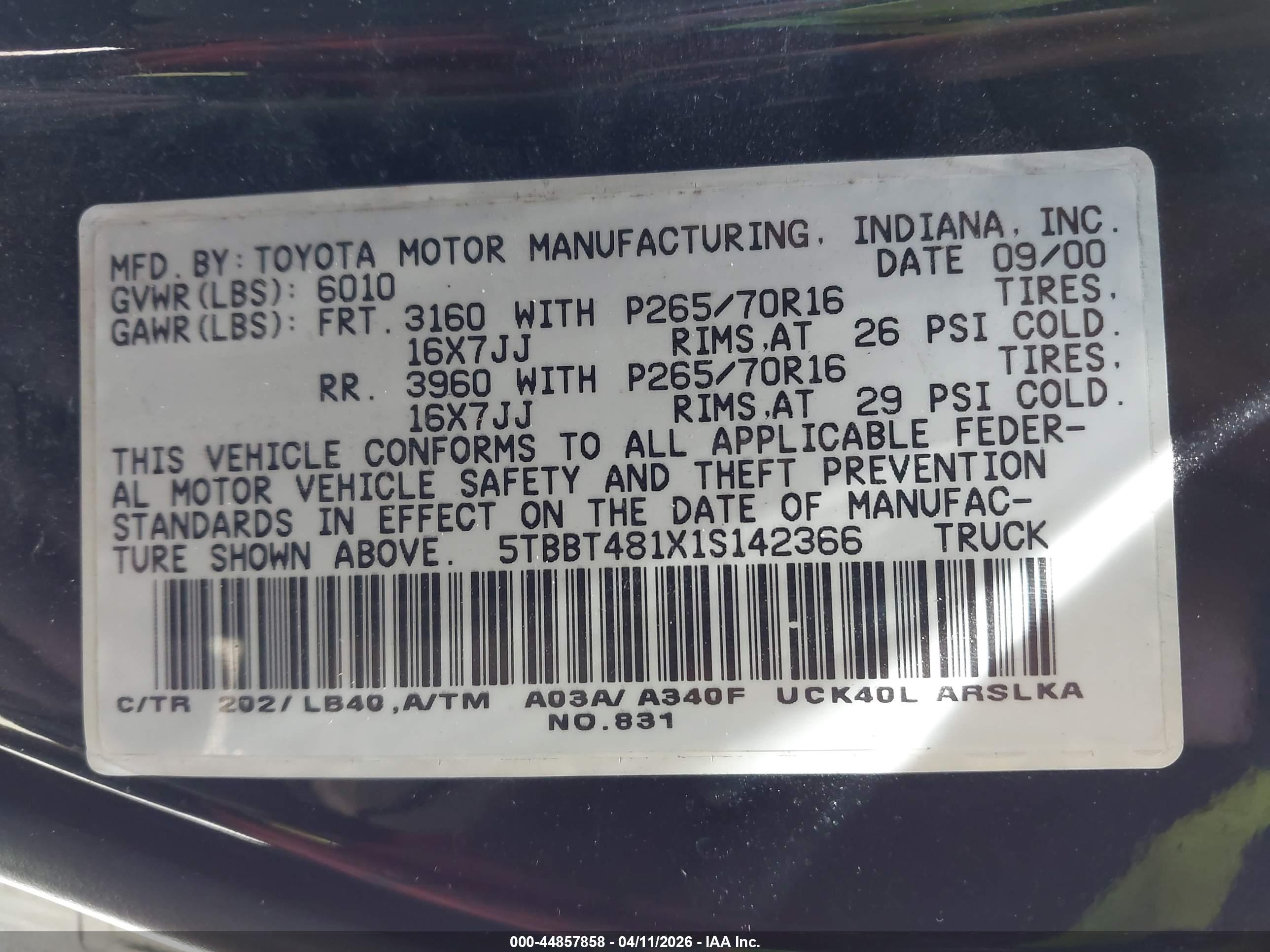 TOYOTA TUNDRA image 9