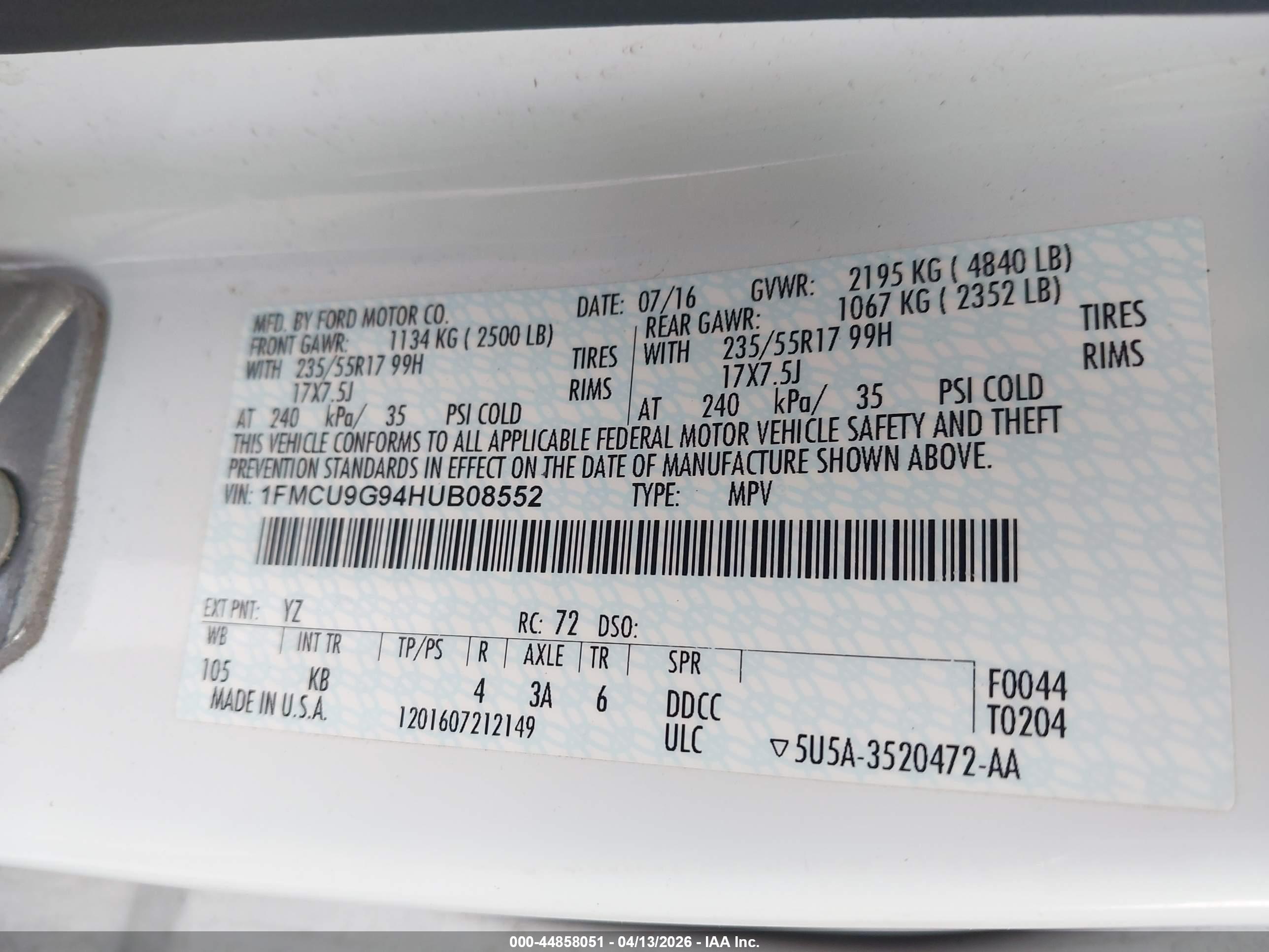 FORD ESCAPE image 9