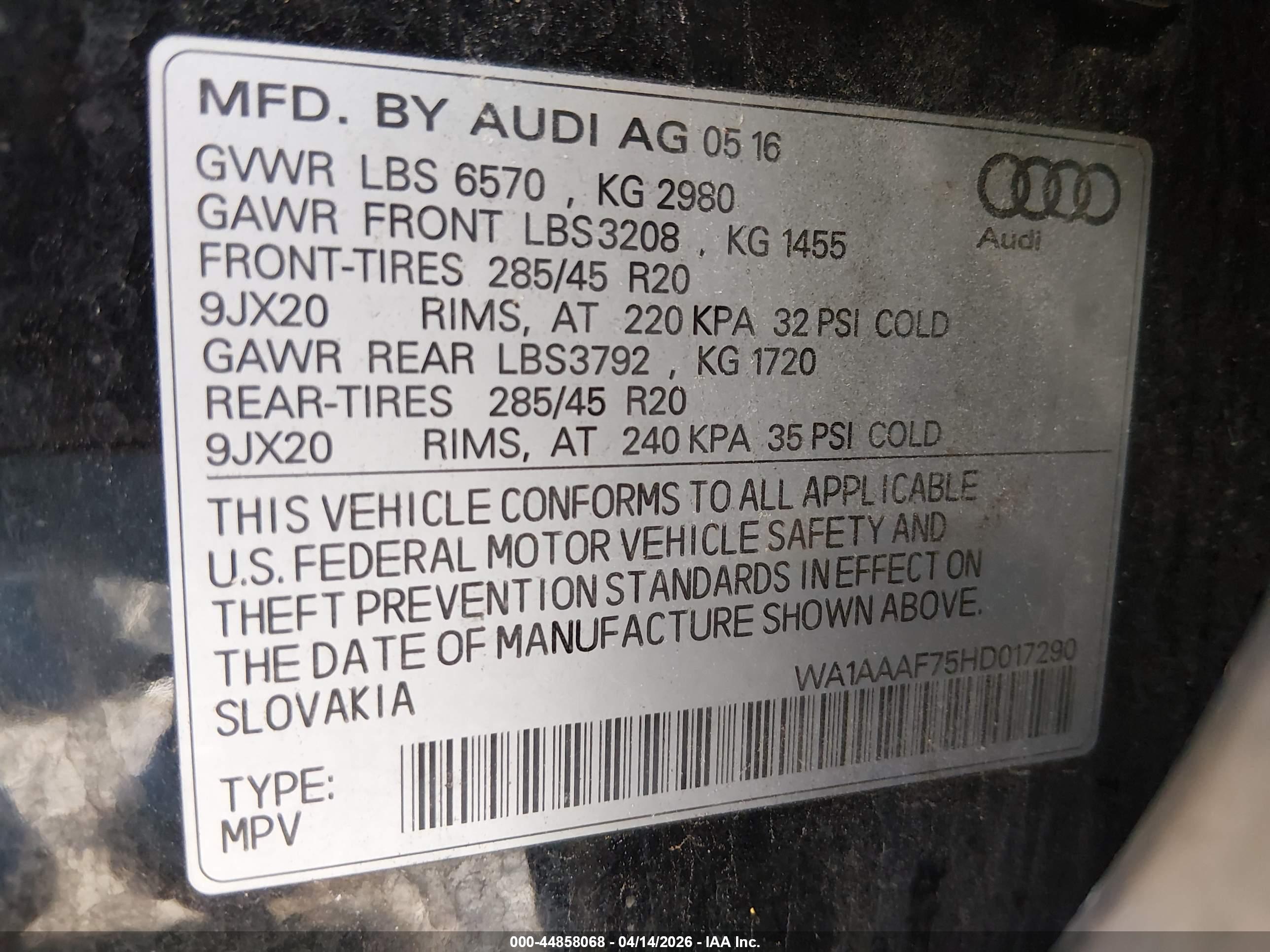 AUDI Q7 image 9