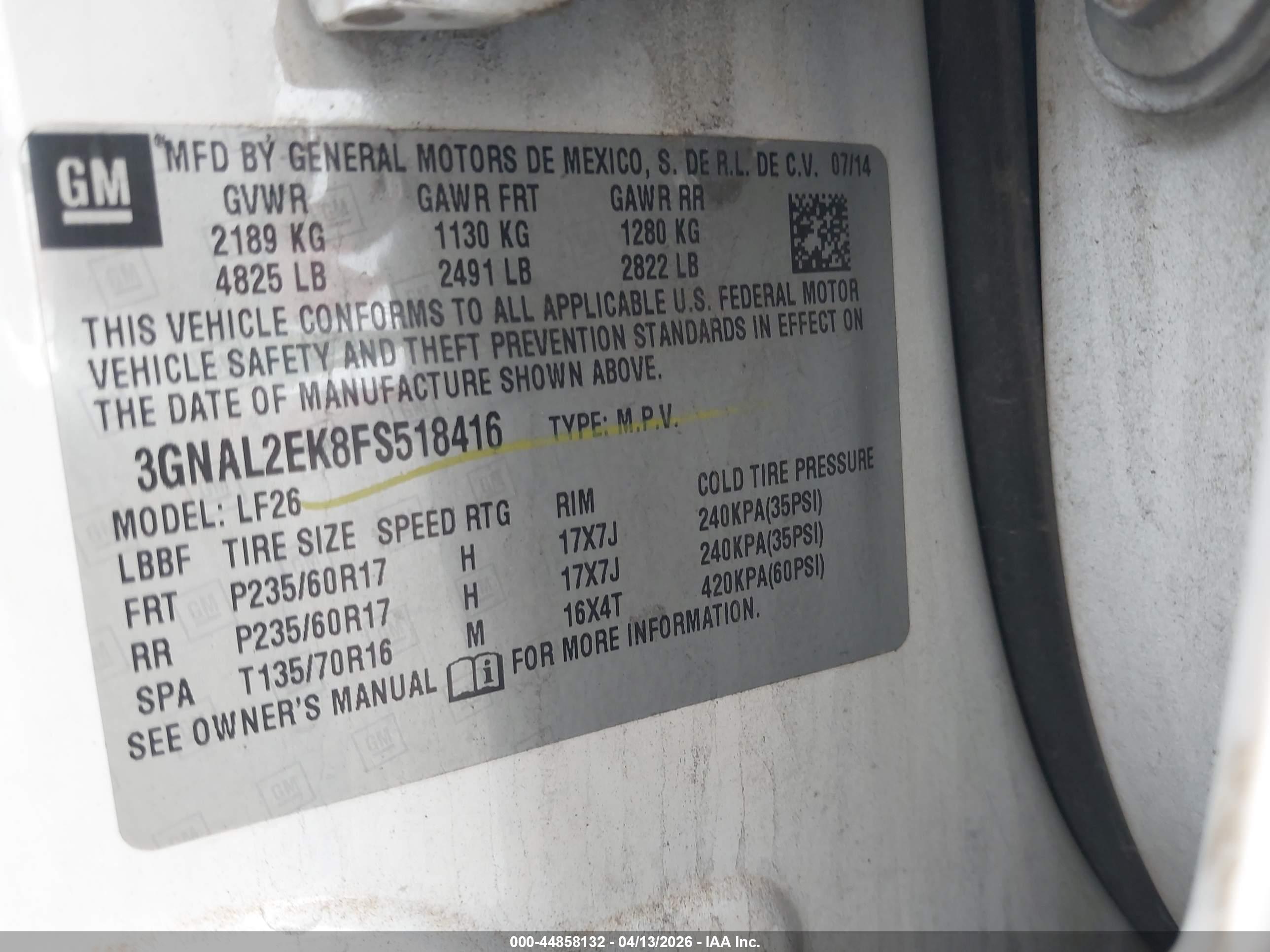 CHEVROLET CAPTIVA image 9