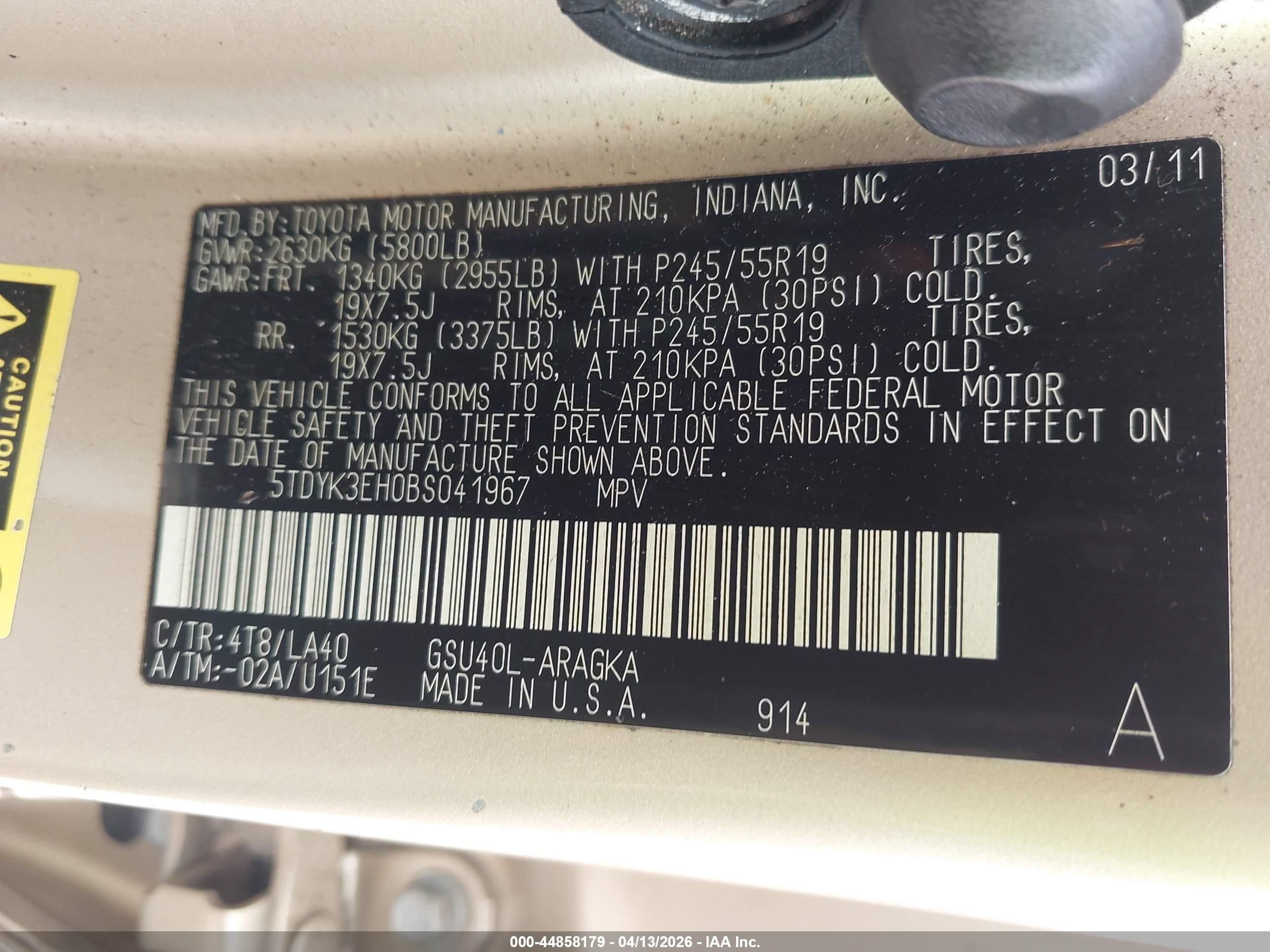 TOYOTA HIGHLANDER image 9