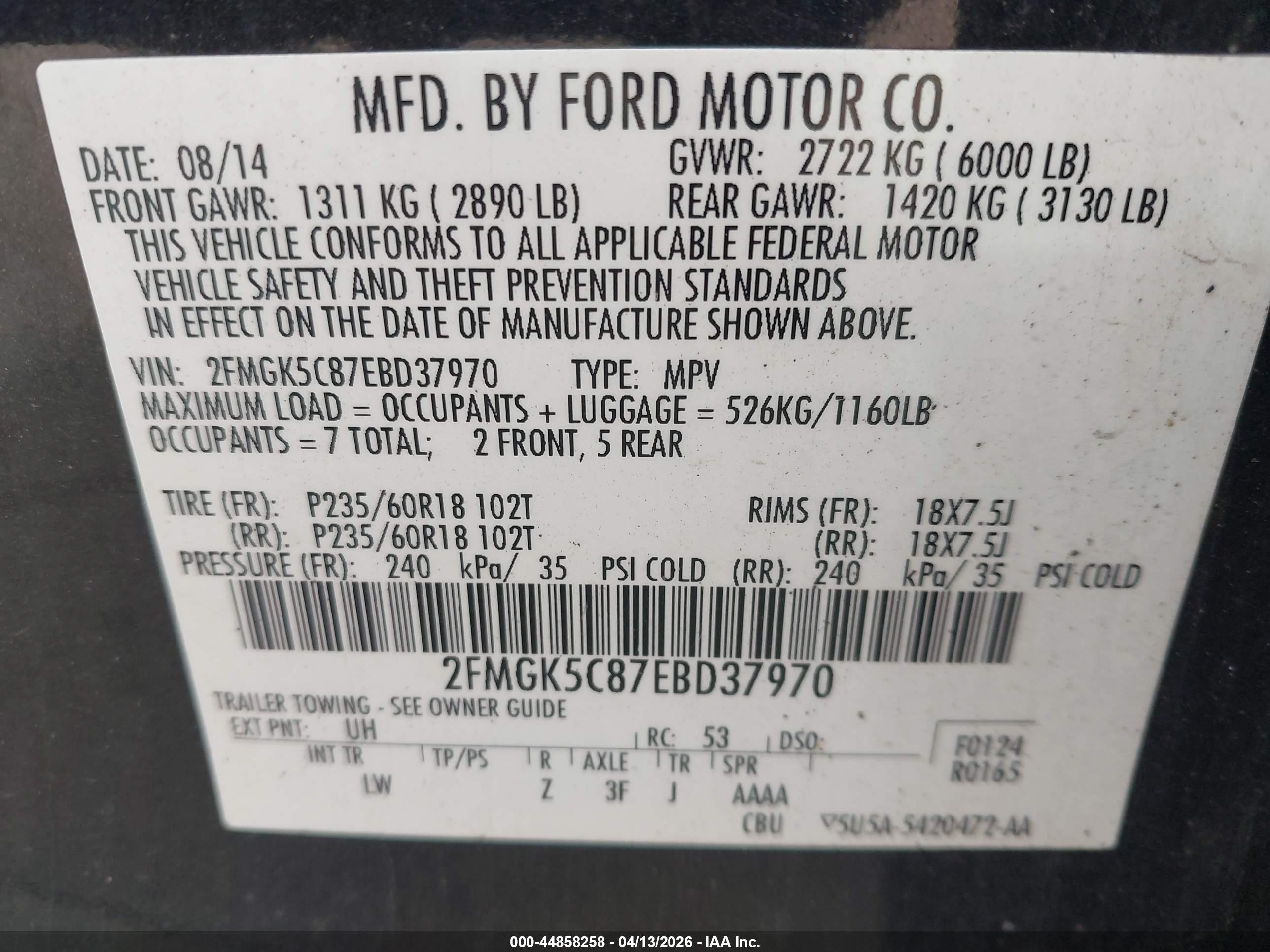 FORD FLEX image 9