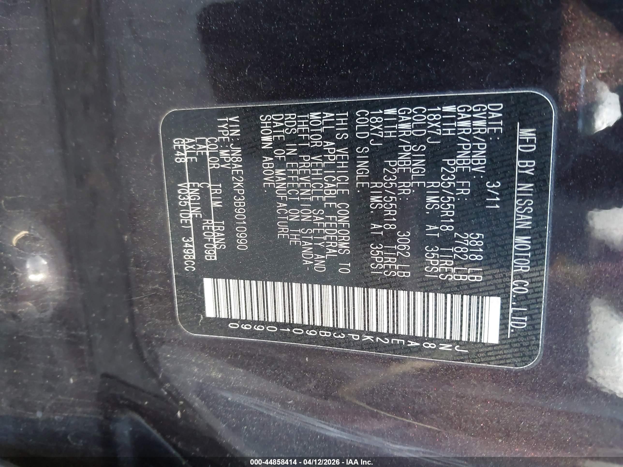 NISSAN QUEST image 9