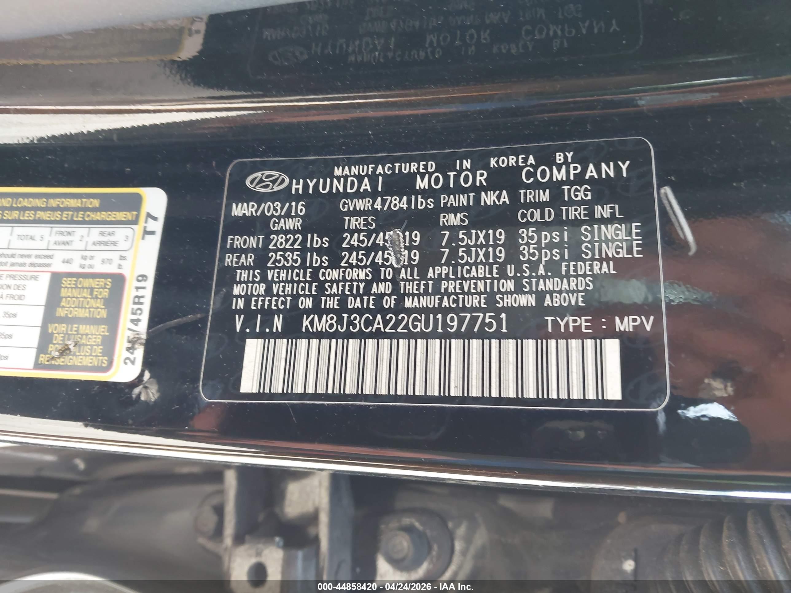 HYUNDAI TUCSON image 9