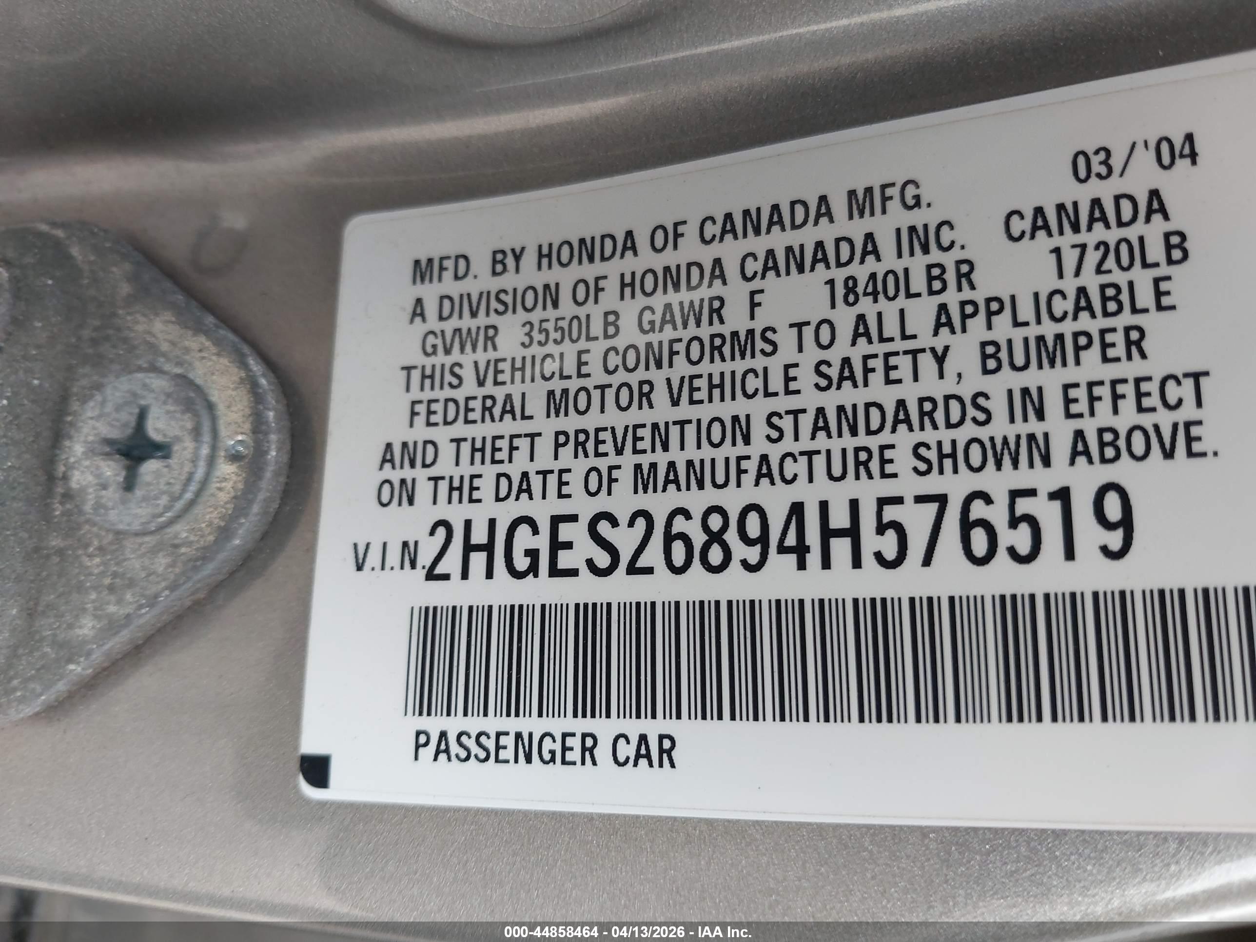 HONDA CIVIC image 9