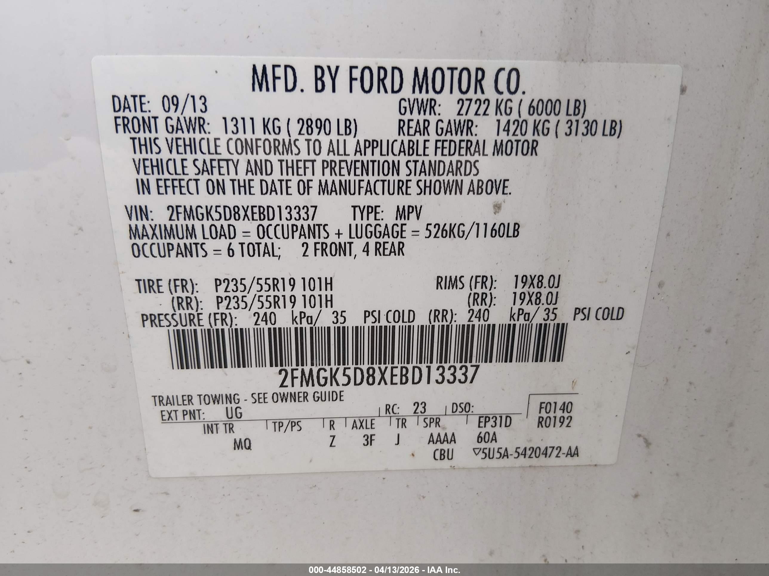 FORD FLEX image 9