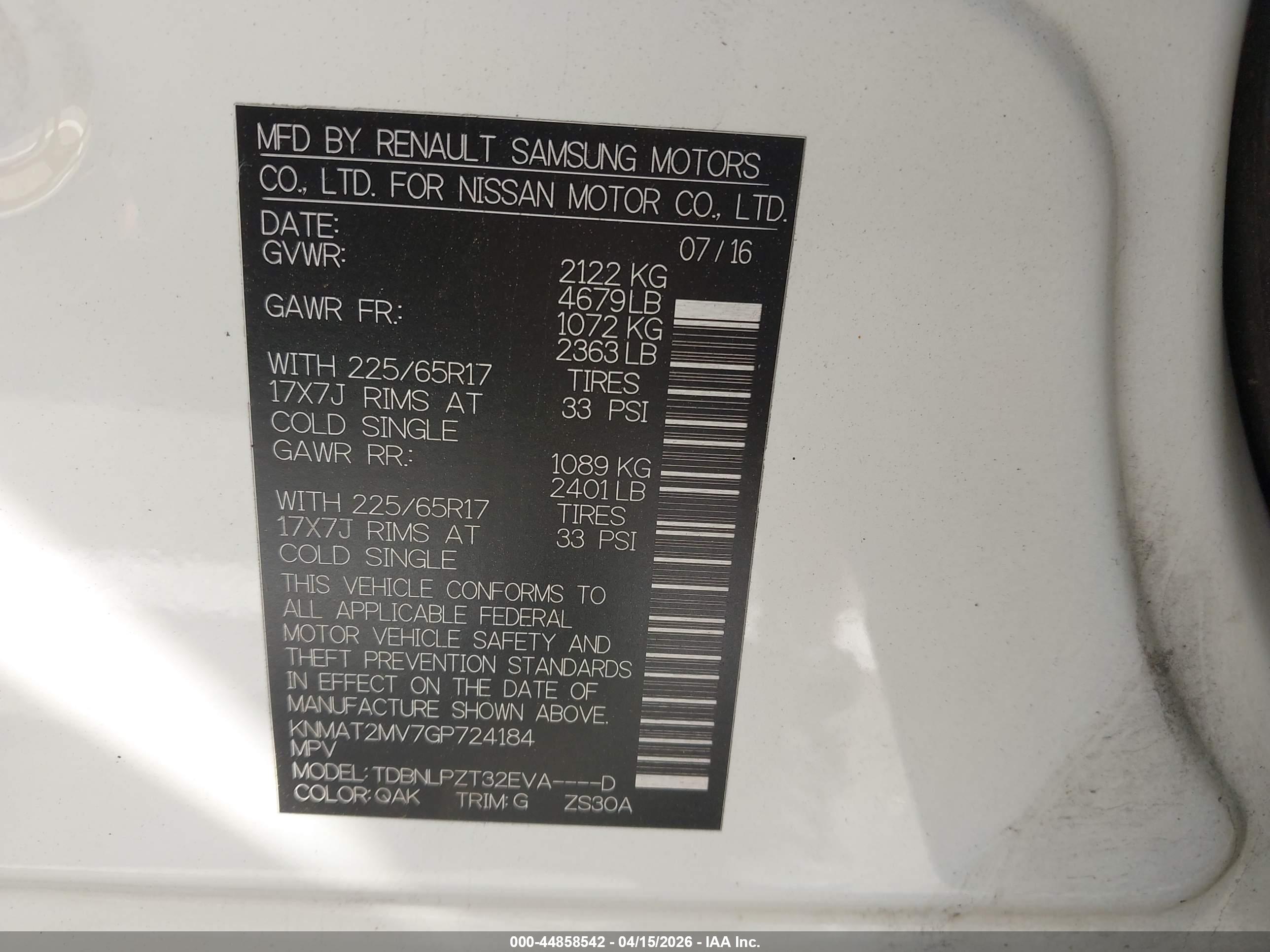 NISSAN ROGUE image 9