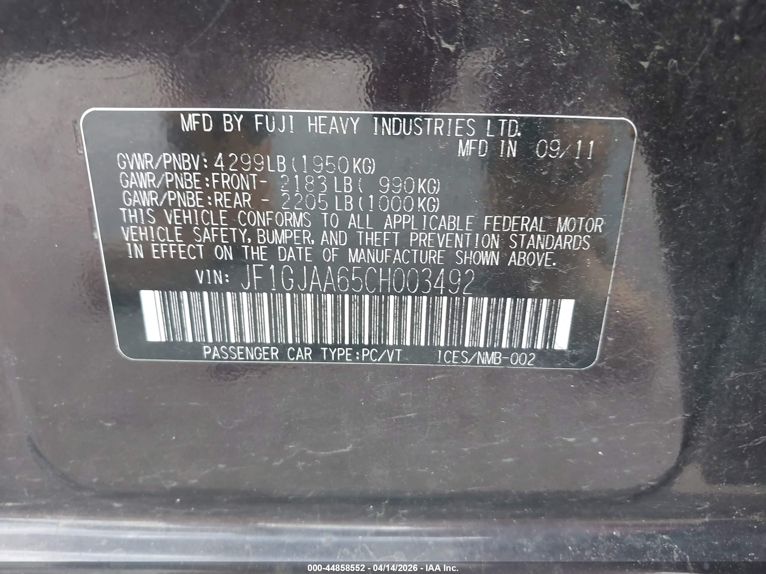 SUBARU IMPREZA image 9