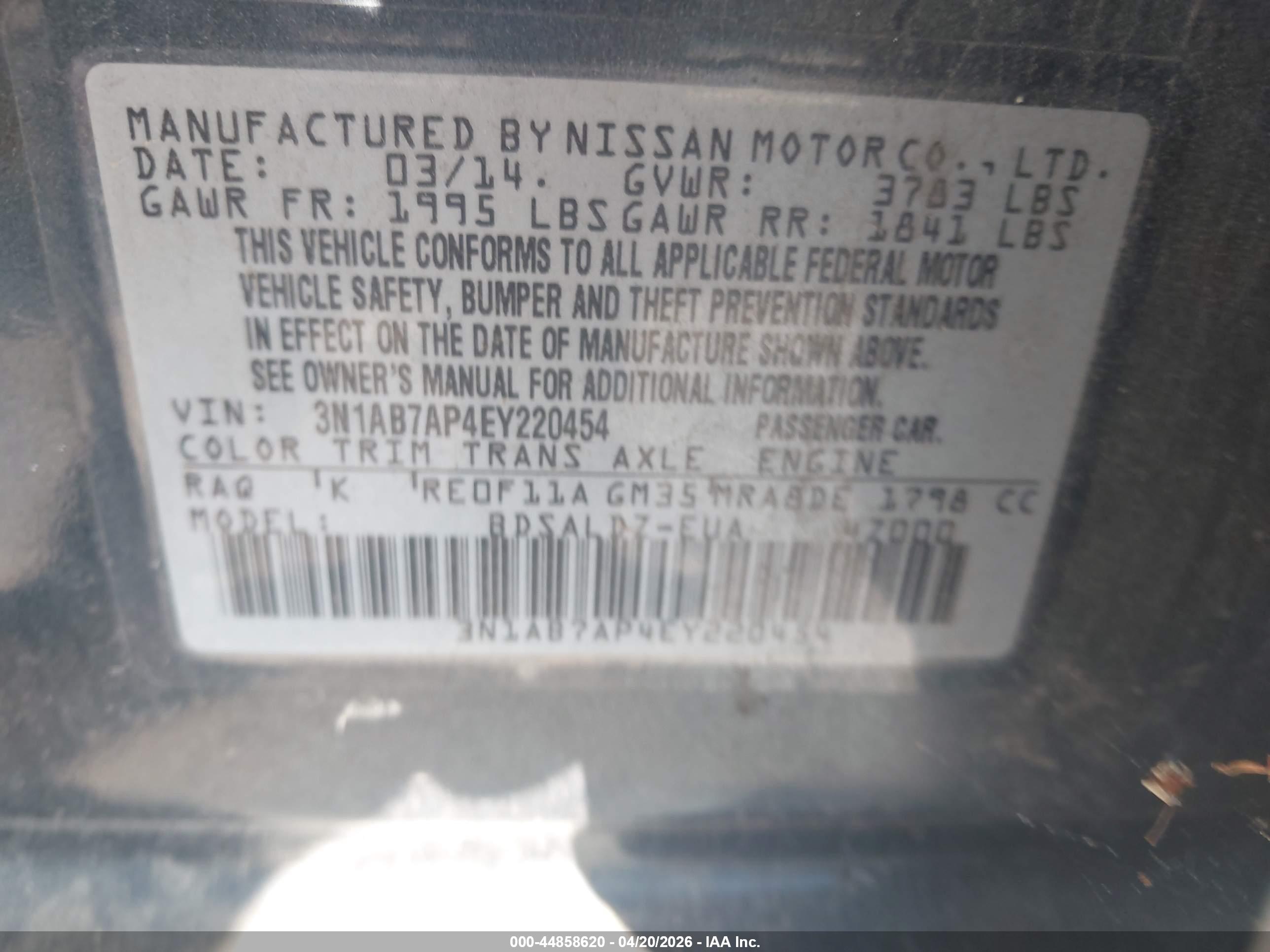 NISSAN SENTRA image 9