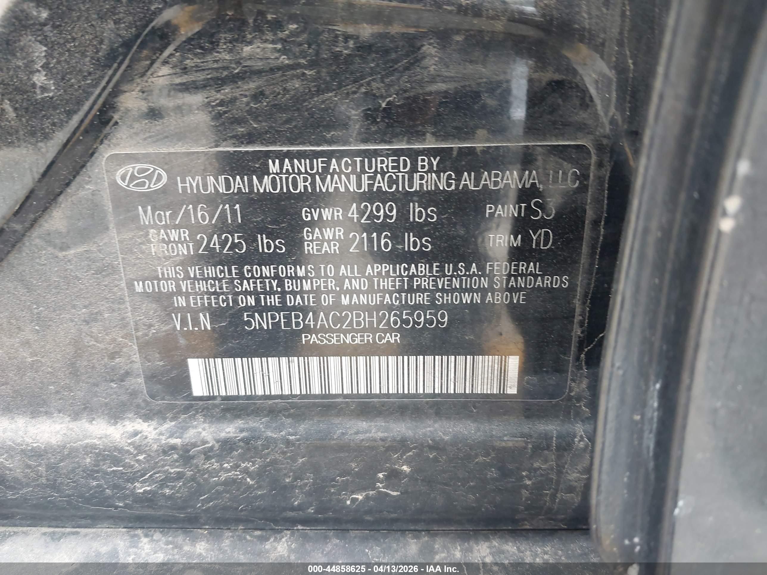 HYUNDAI SONATA image 9