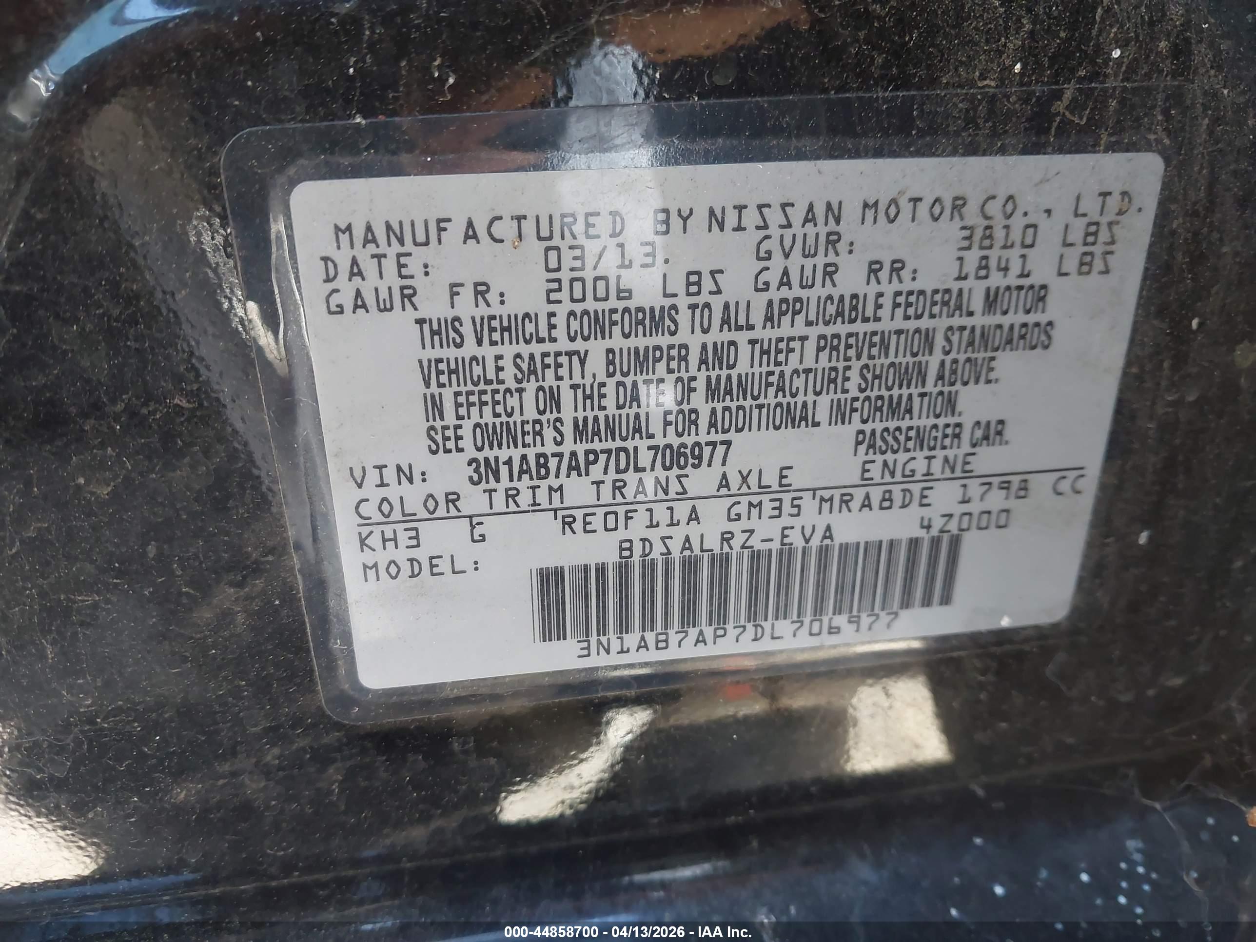 NISSAN SENTRA image 9