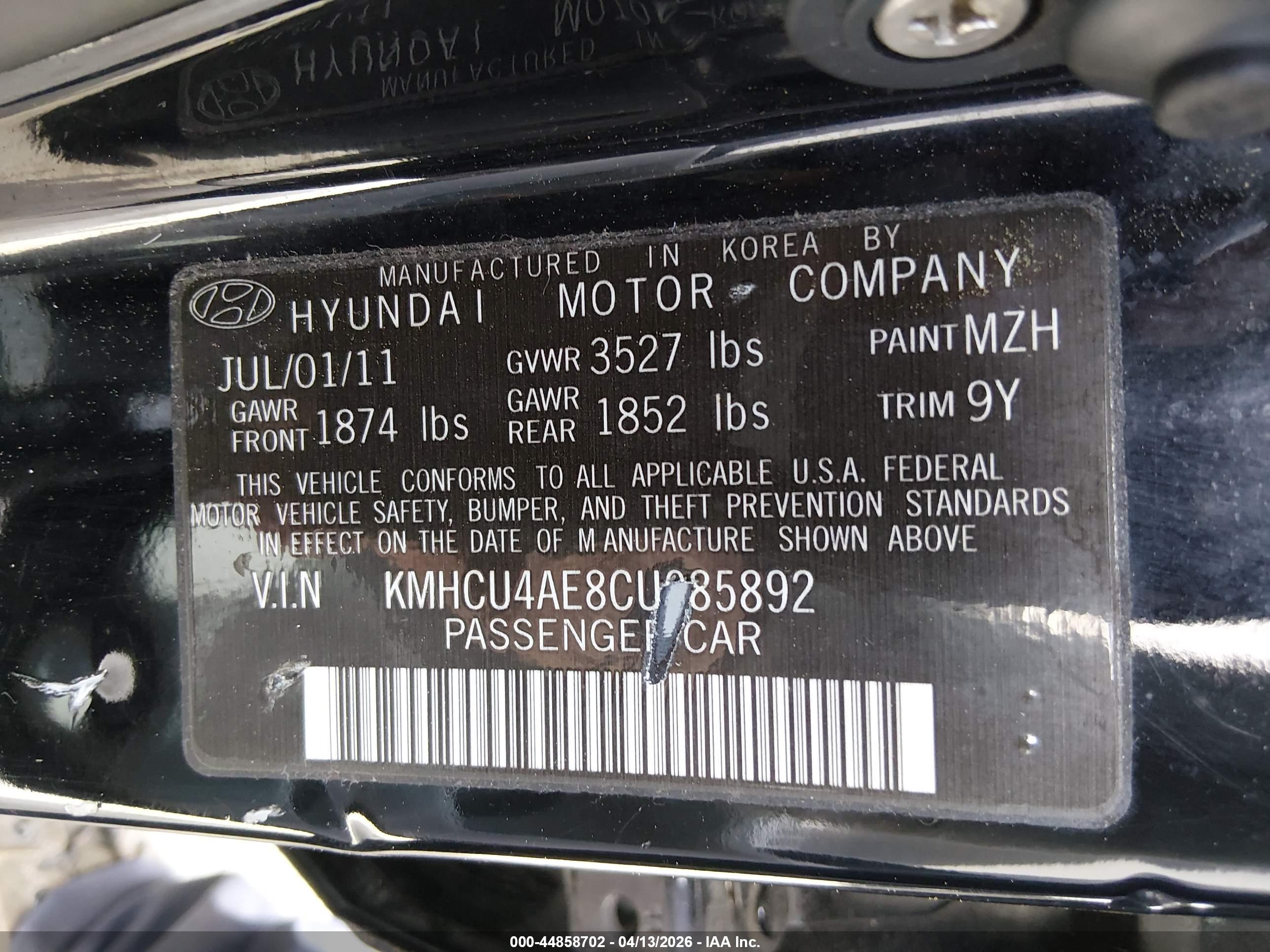 HYUNDAI ACCENT image 9