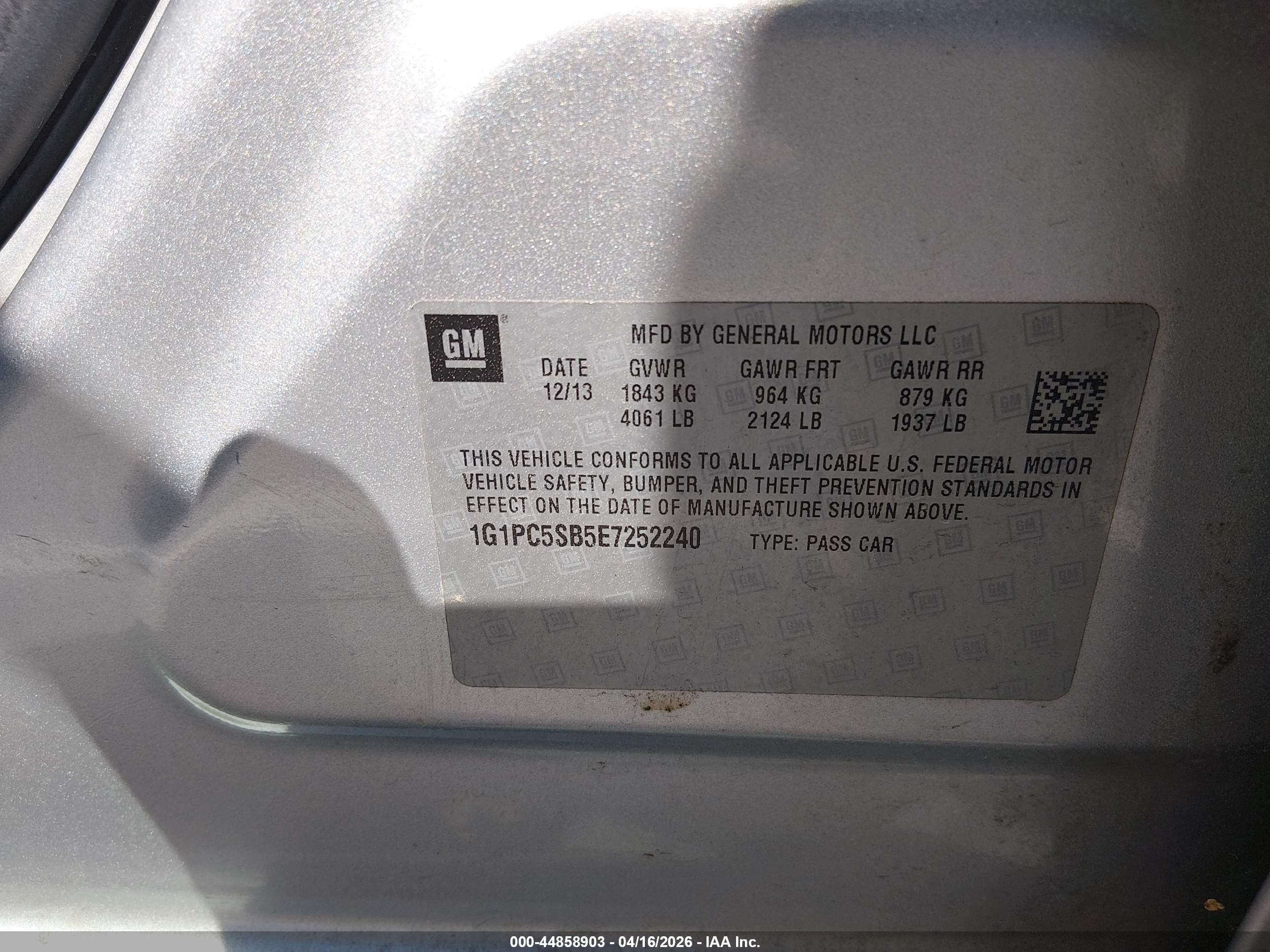 CHEVROLET CRUZE image 9