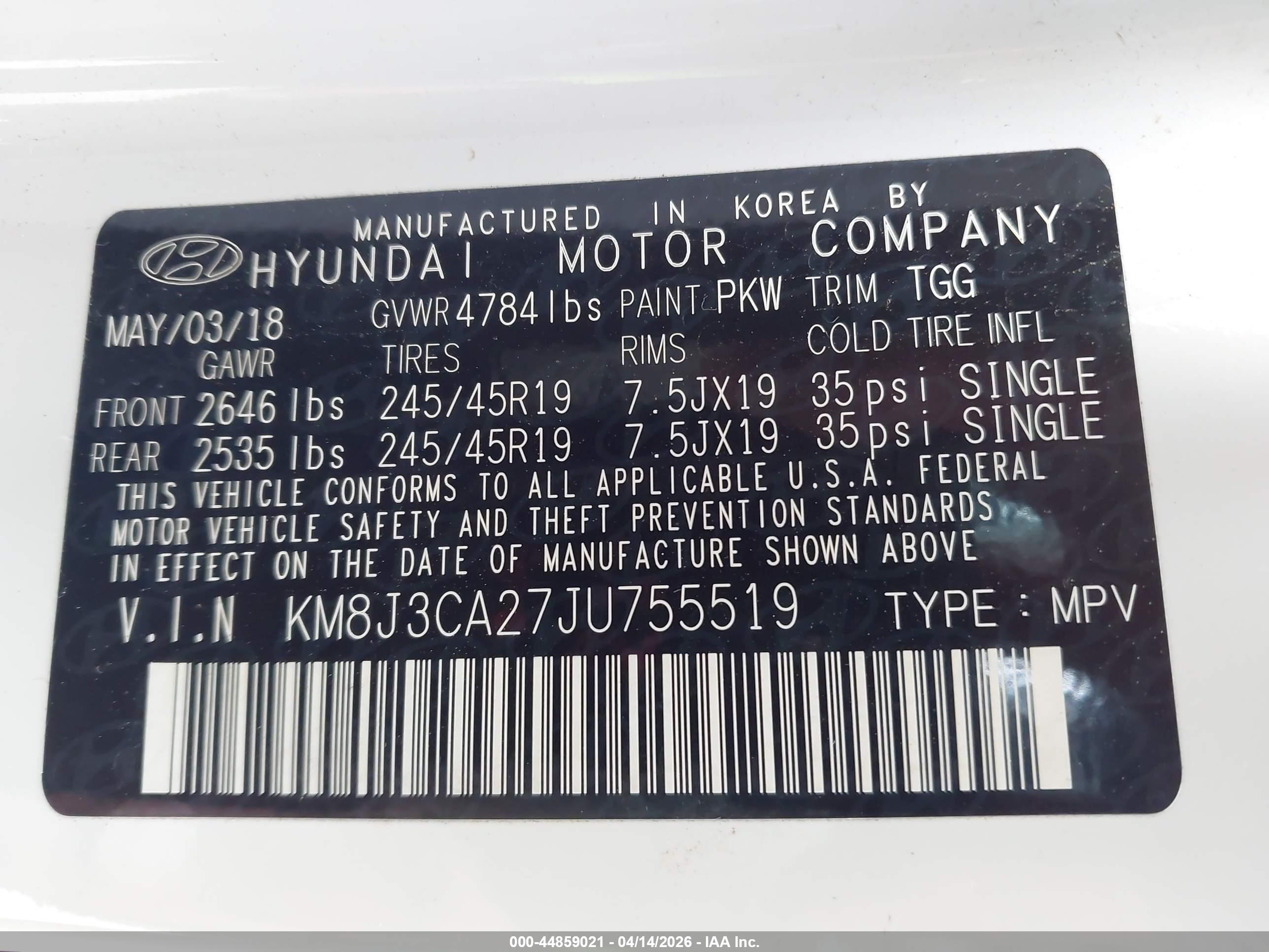 HYUNDAI TUCSON image 9