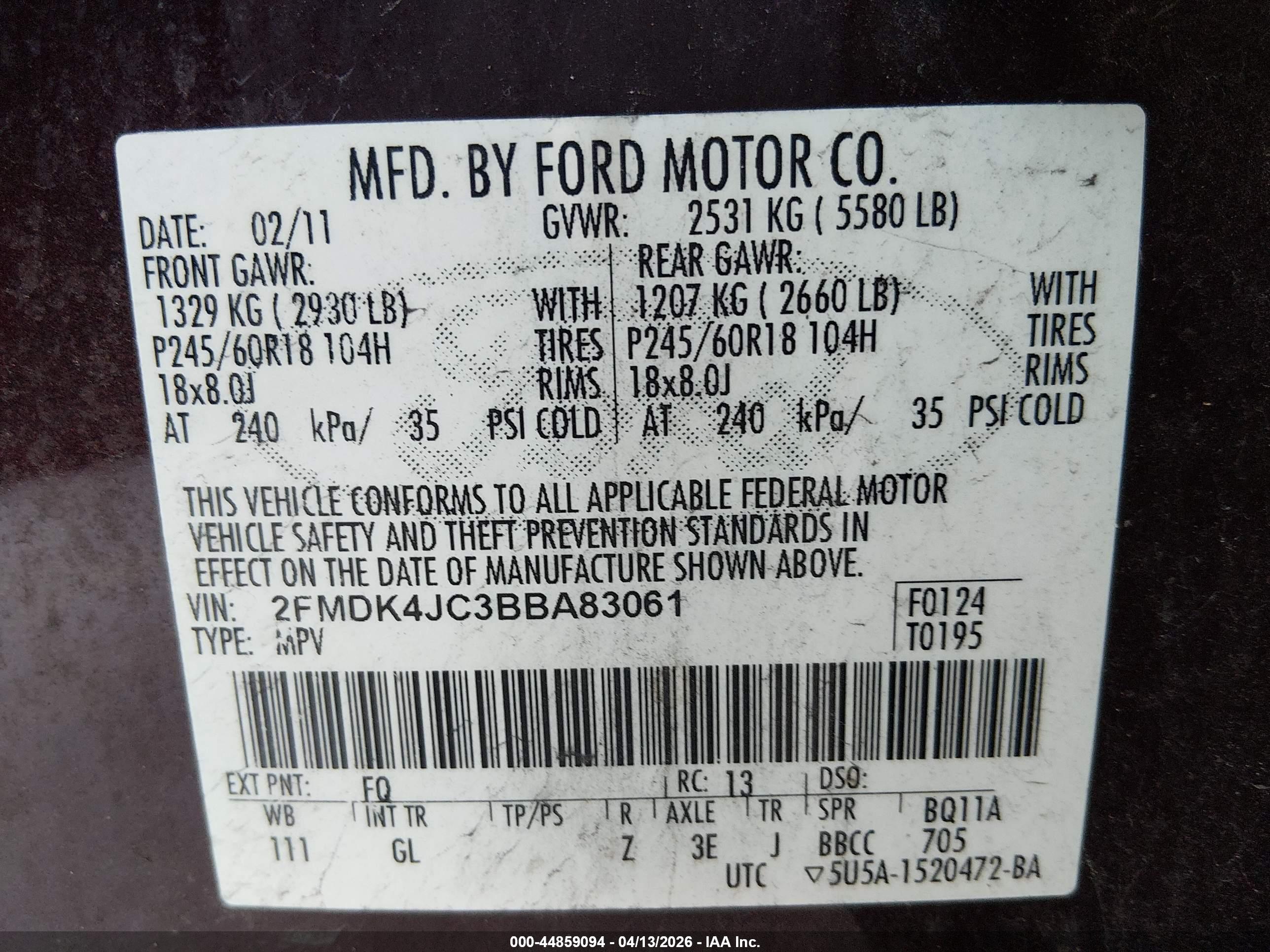 FORD EDGE image 9