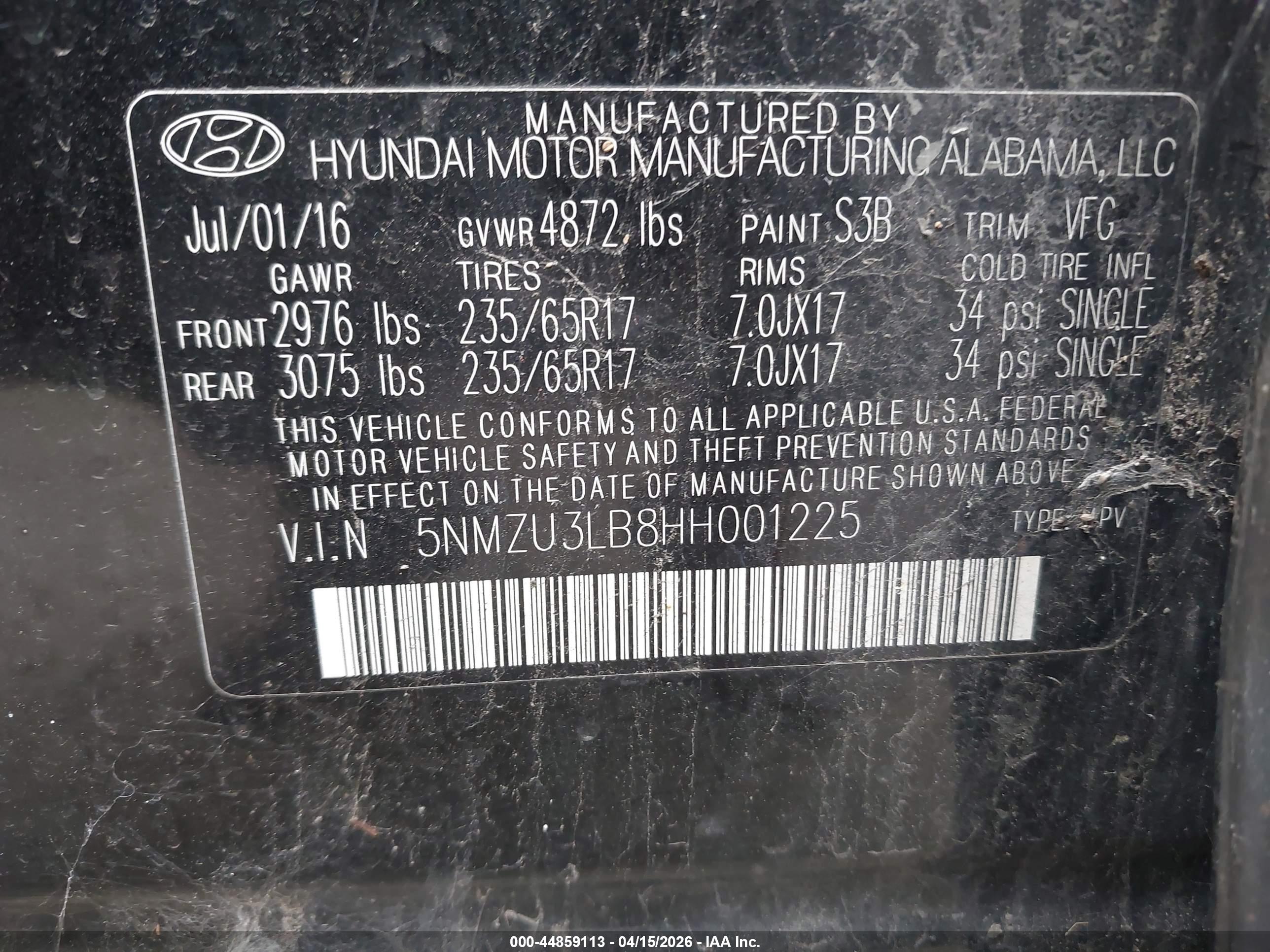 HYUNDAI SANTA image 9