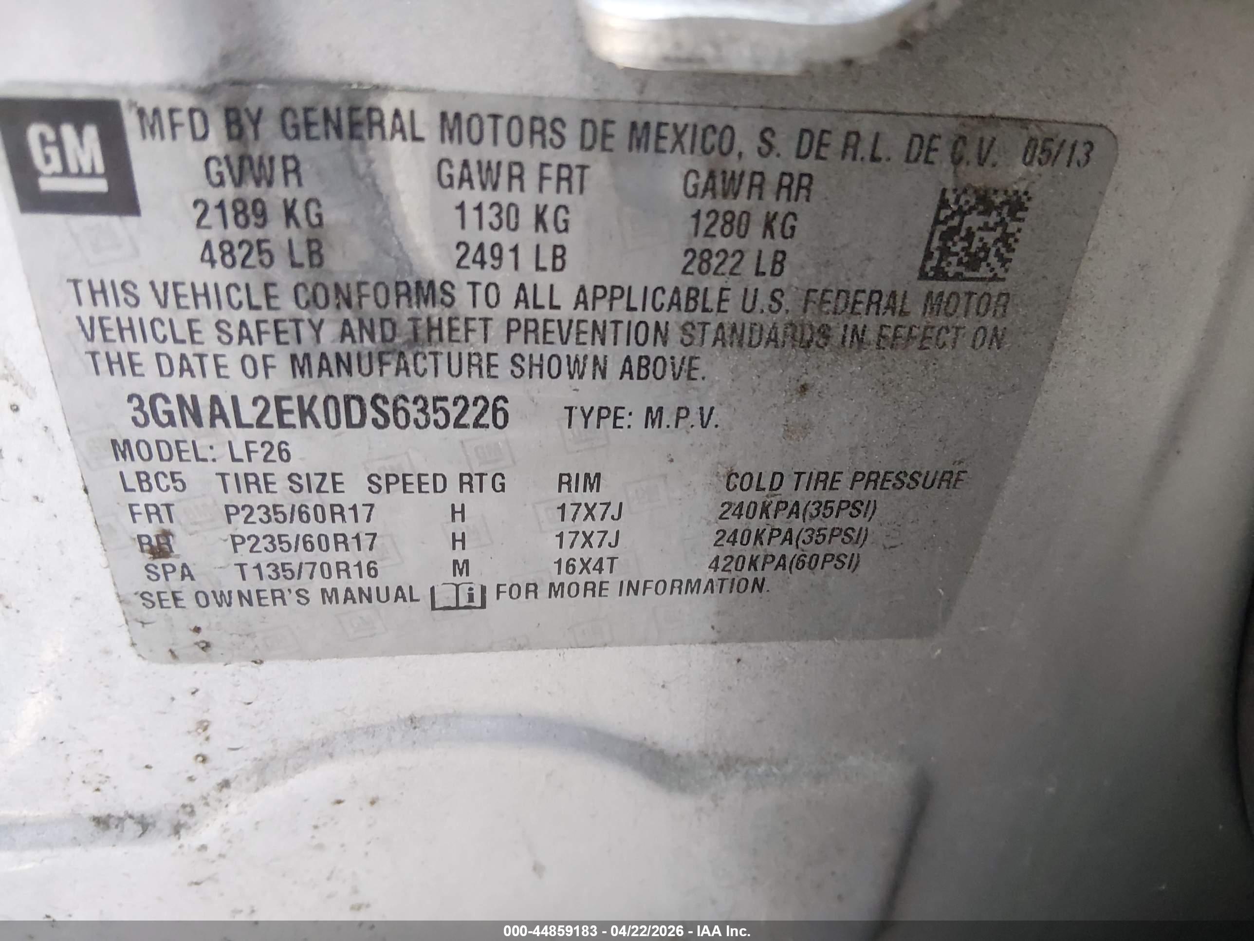 CHEVROLET CAPTIVA image 9