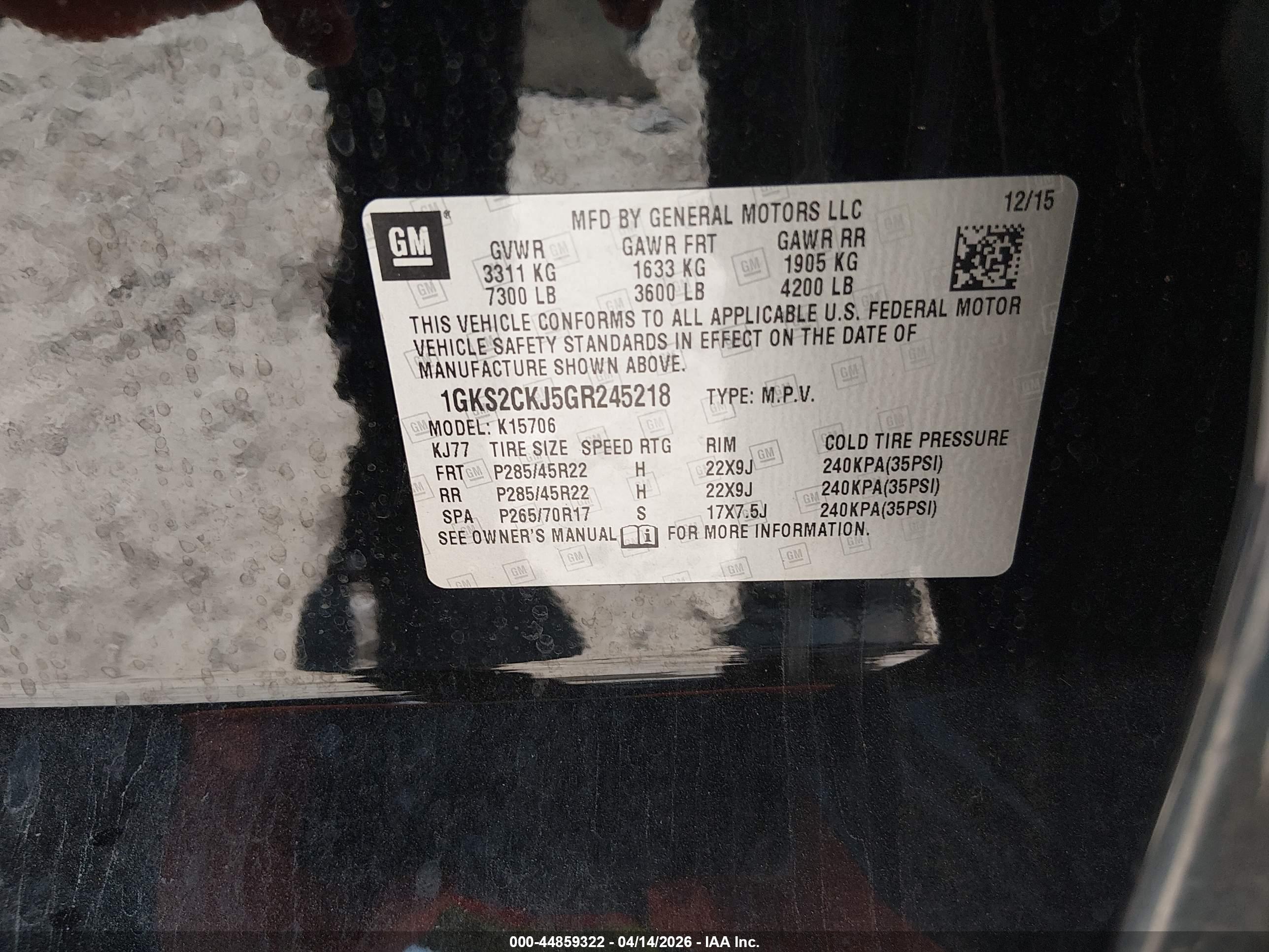 GMC YUKON image 9