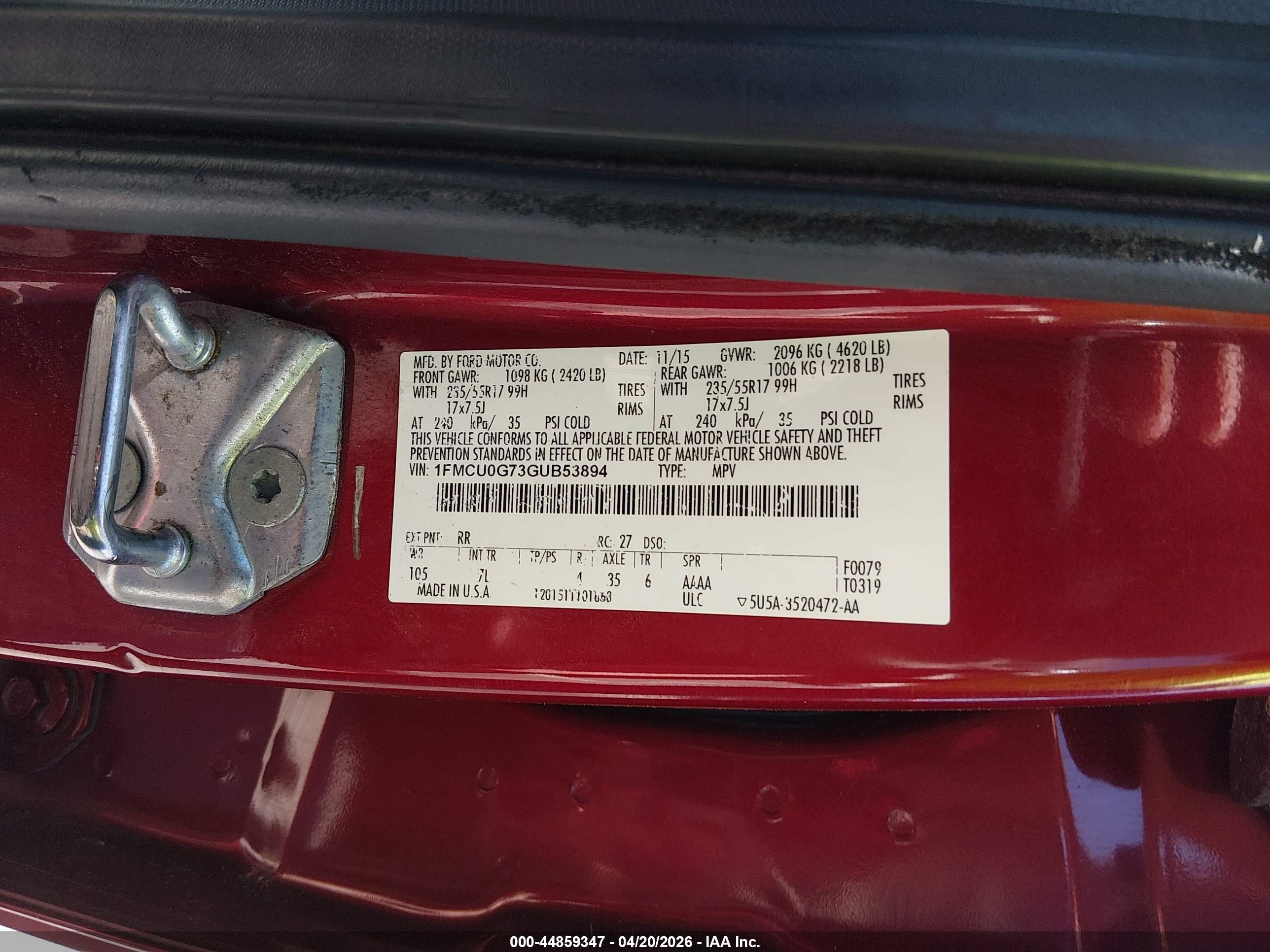 FORD ESCAPE image 9