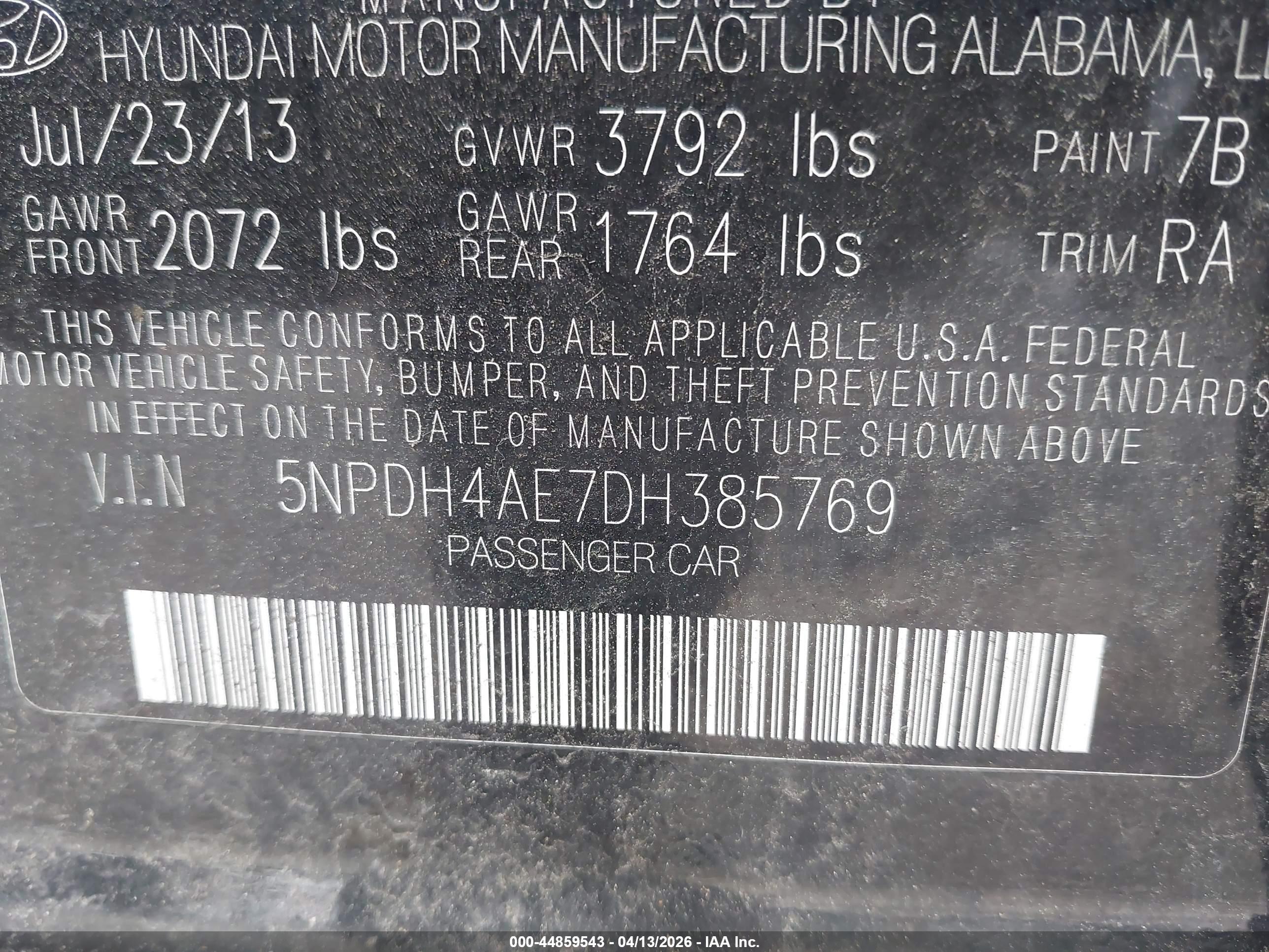 HYUNDAI ELANTRA image 9
