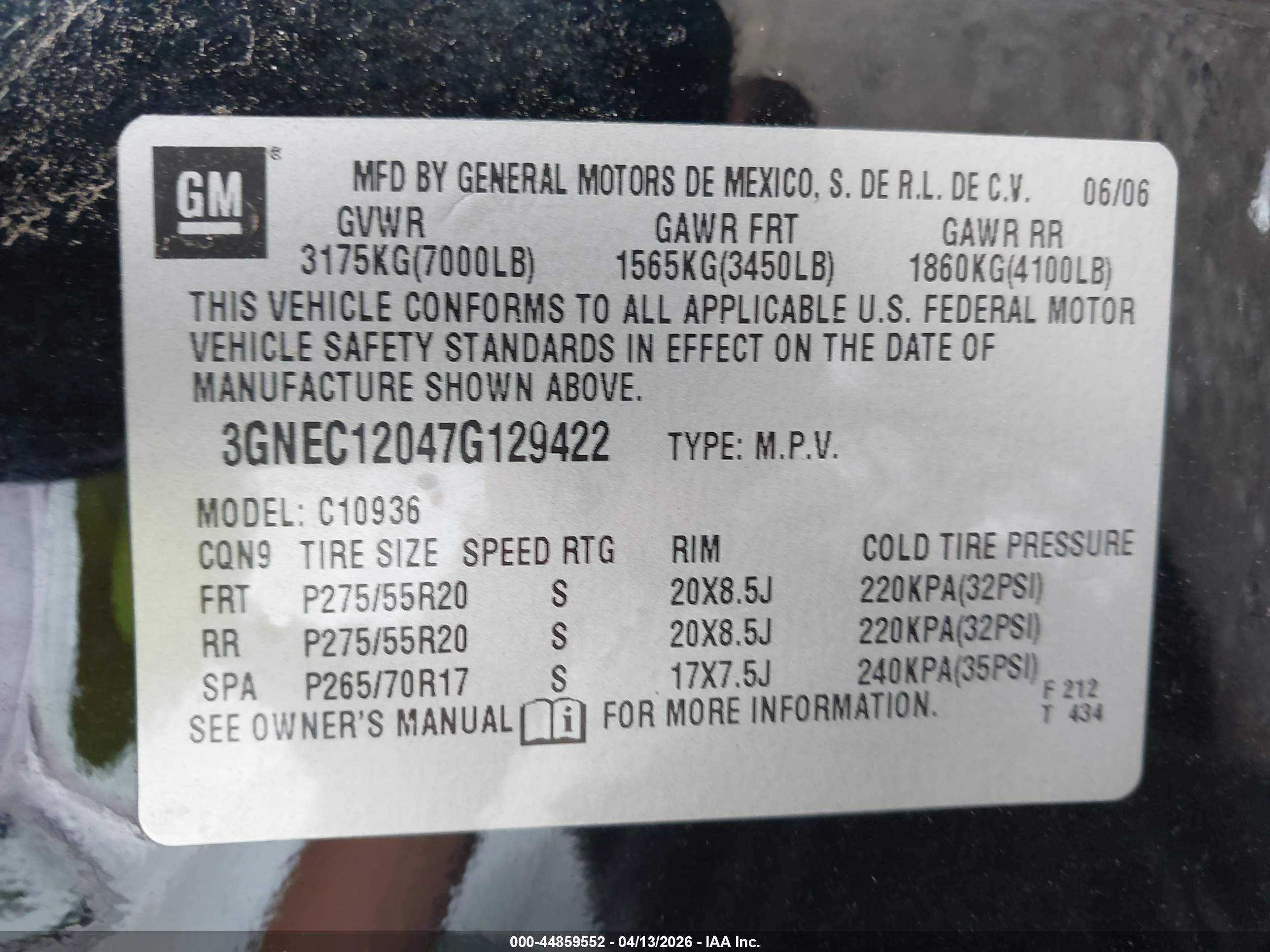 CHEVROLET AVALANCHE image 9