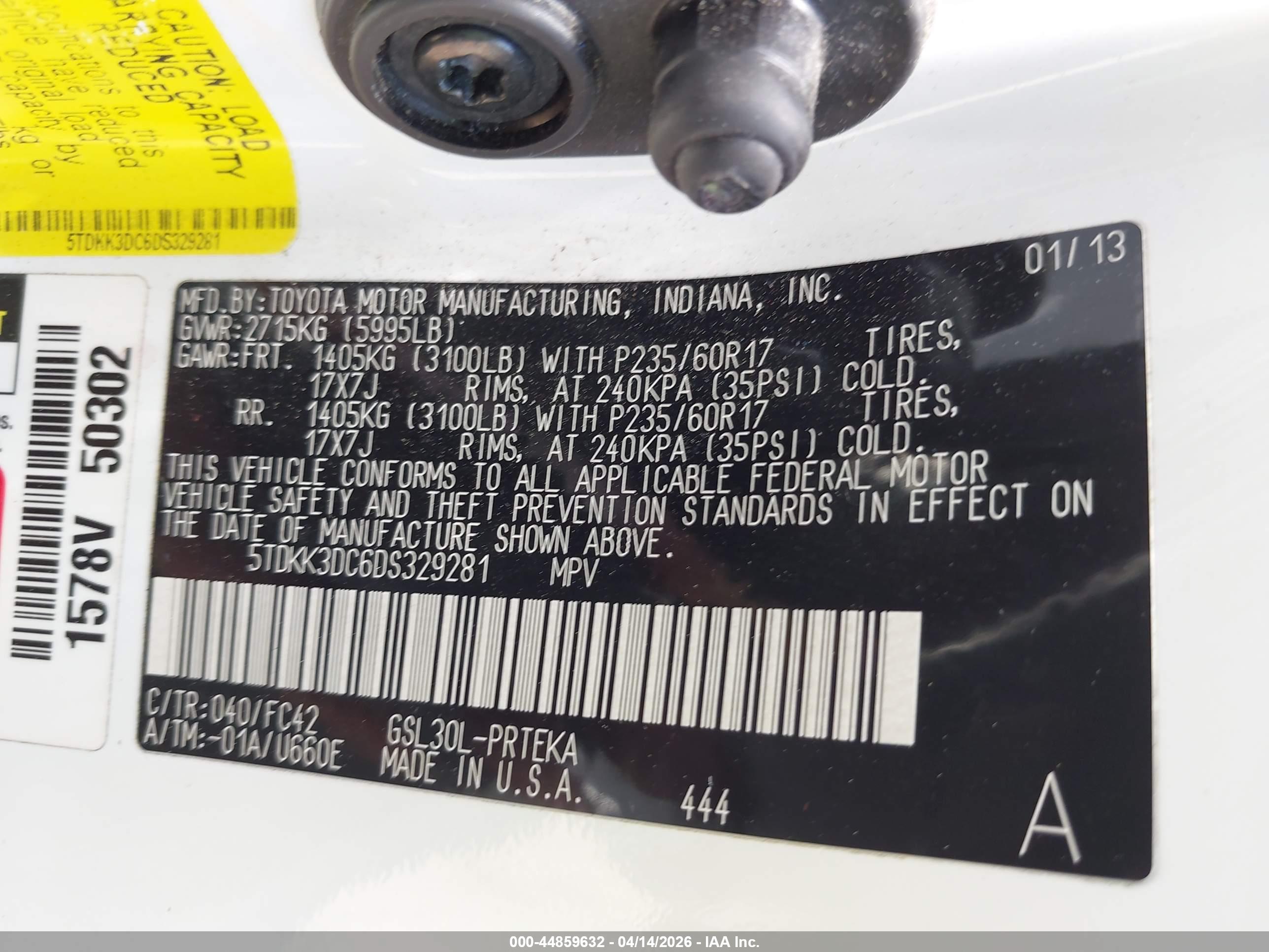 TOYOTA SIENNA image 9