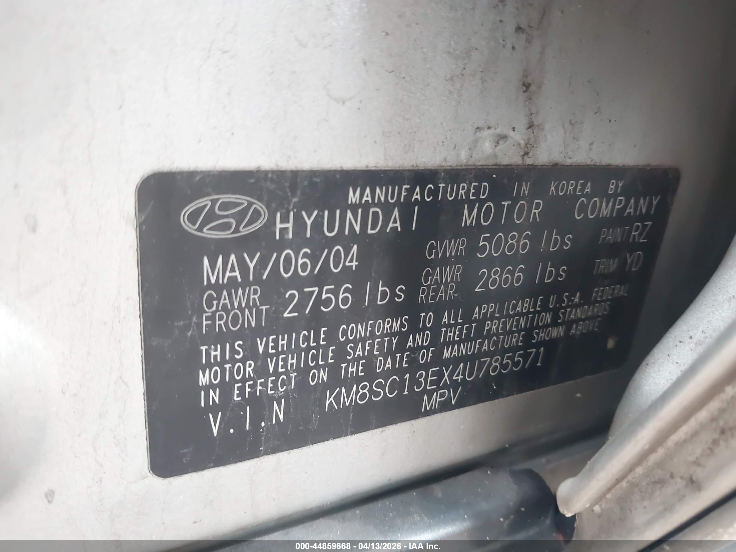 HYUNDAI SANTA image 9