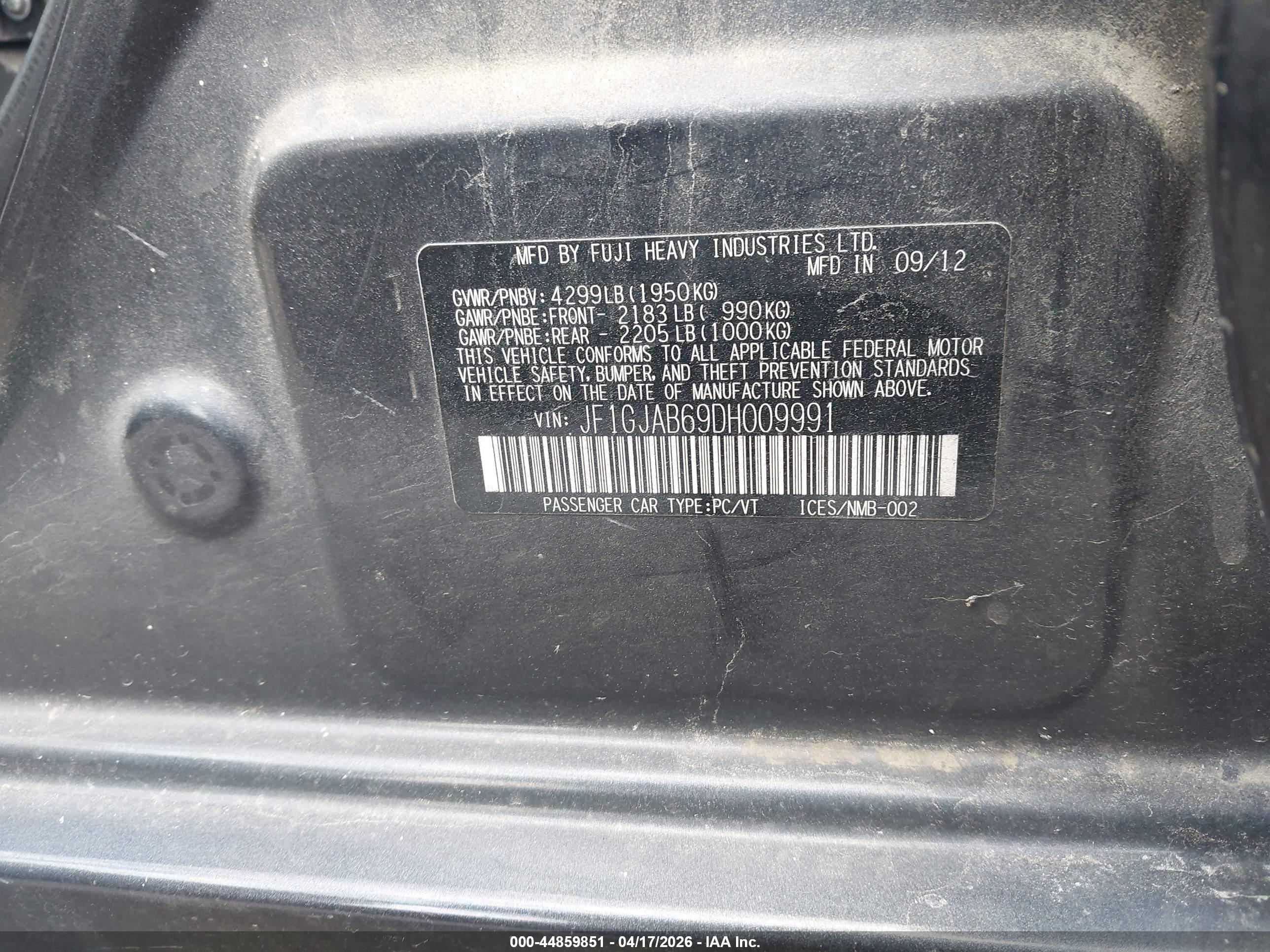 SUBARU IMPREZA image 9